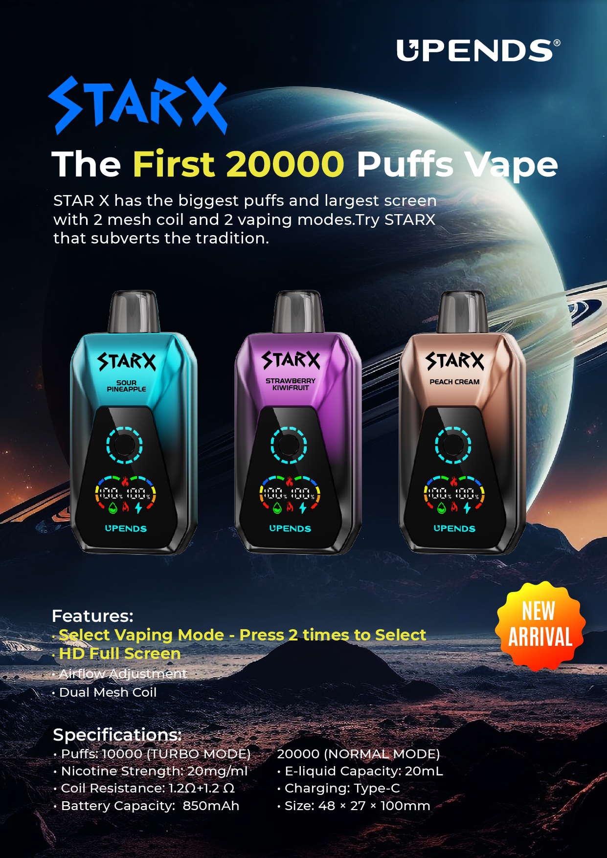 STARX 20000 PUFFS