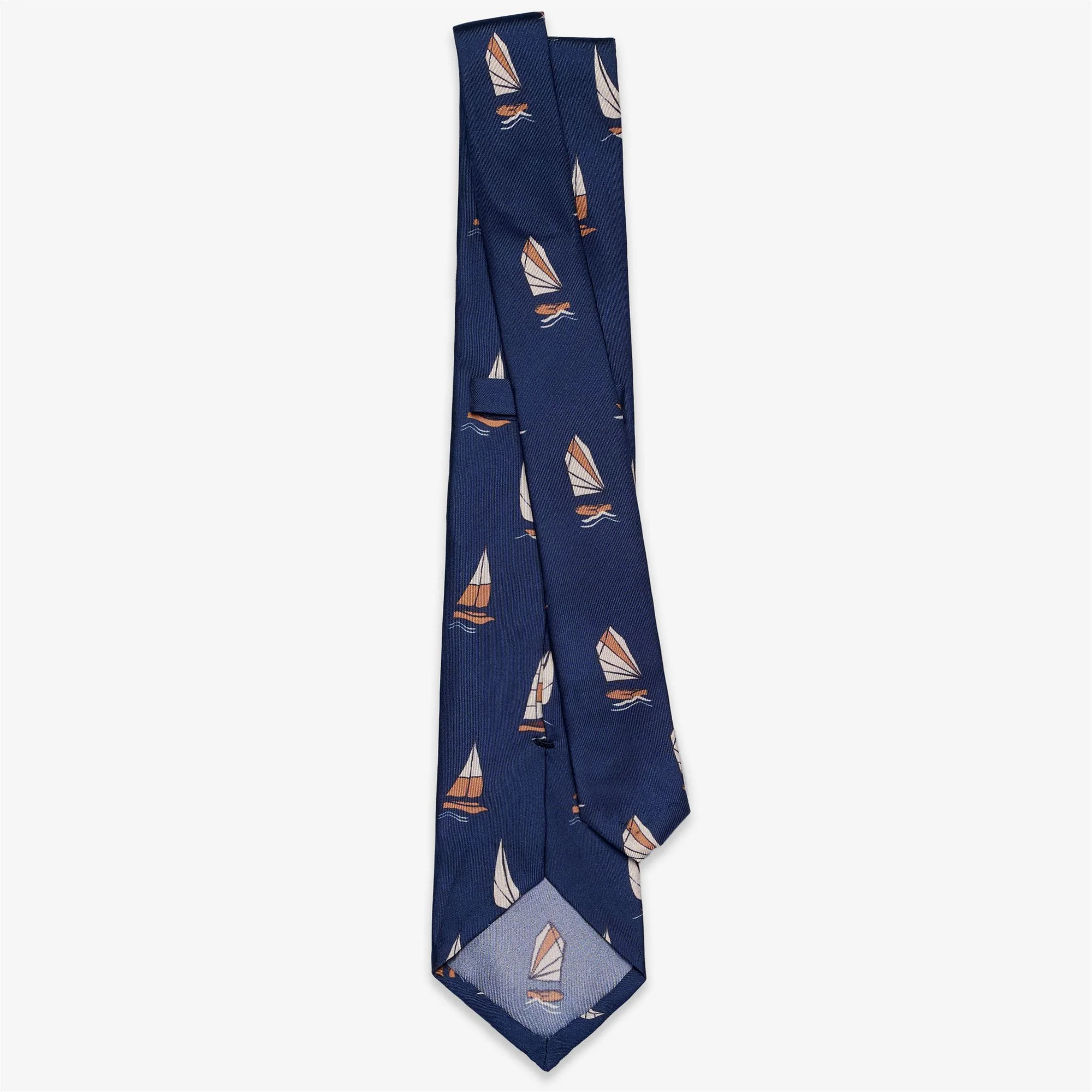 BEDDINGTON - Small Accessories - Tie - Man - BLUE BOAT FANCY
