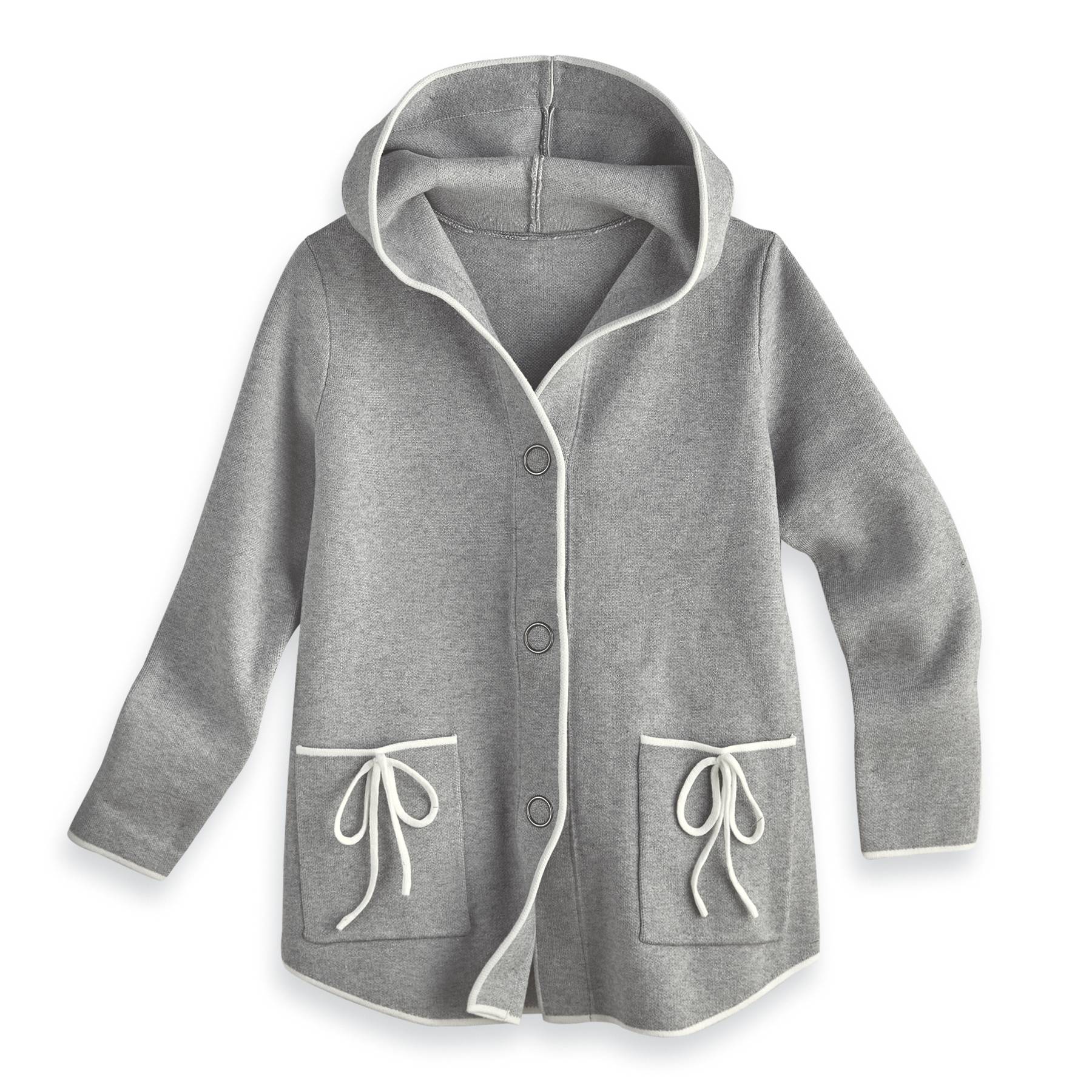 Ribbon Tie Sweater Jacket - Signals Catalog