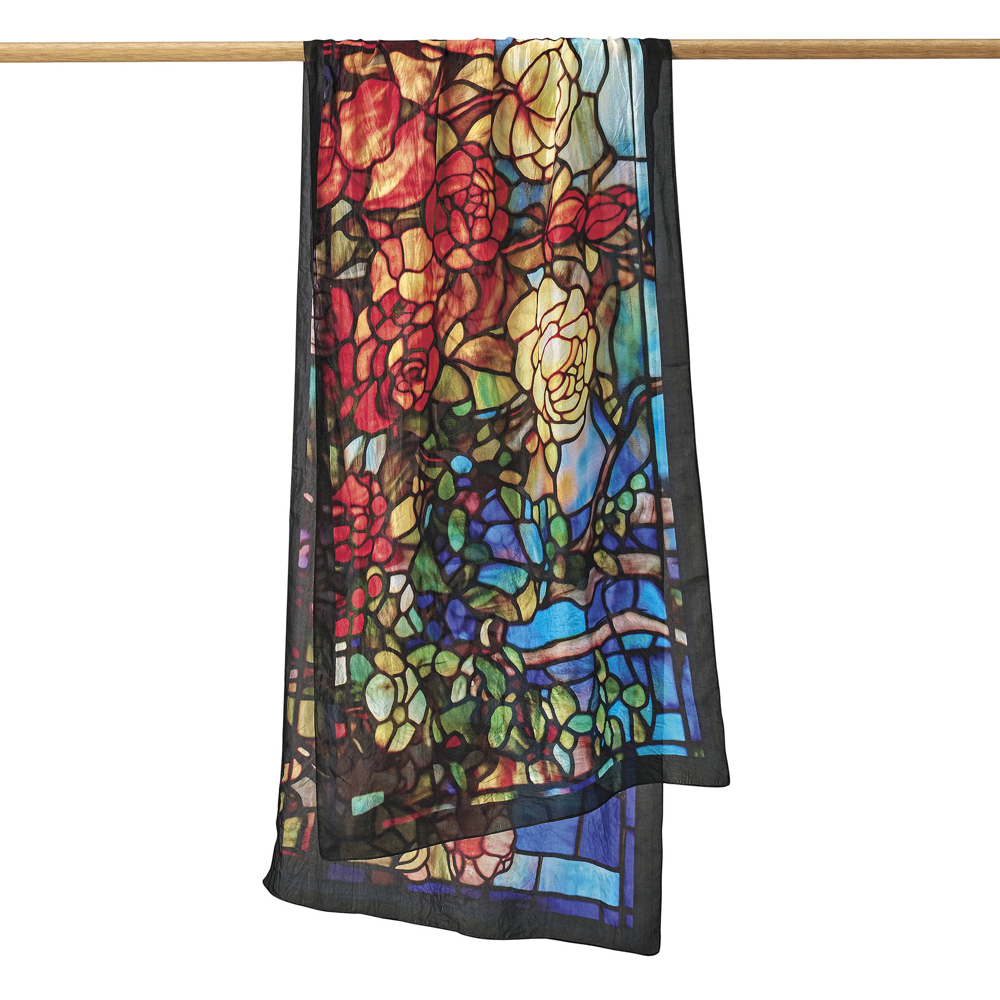 Stained Glass Window Silk Scarf - Signals Catalog