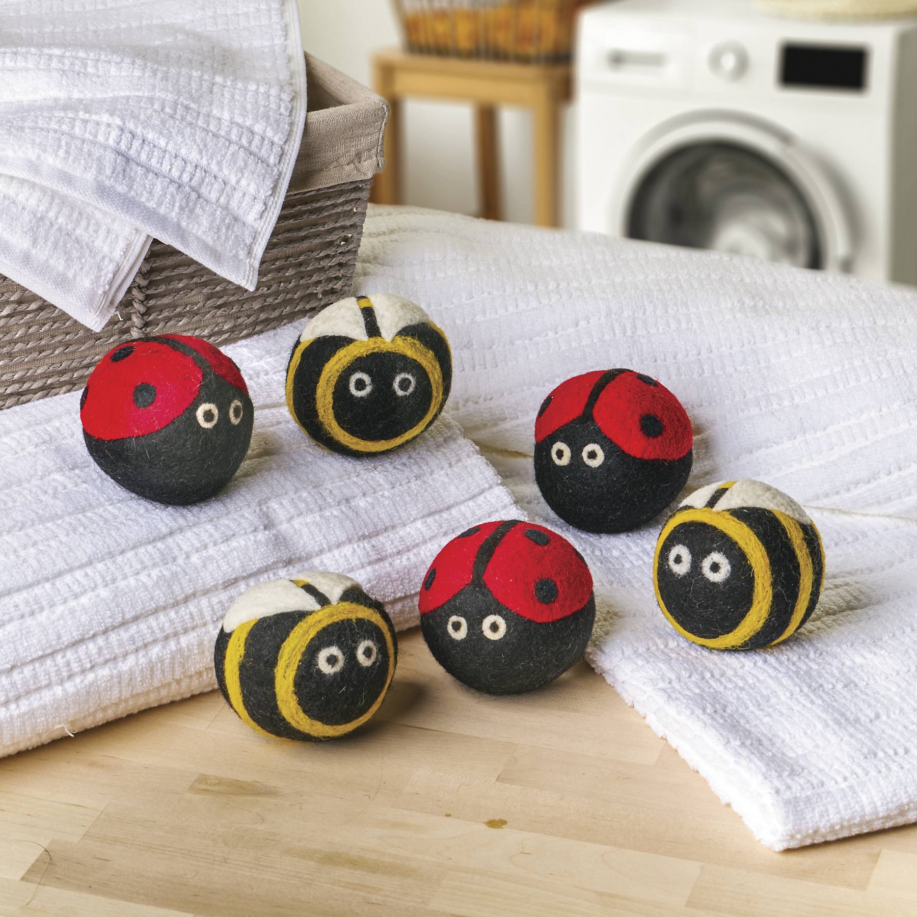 Bug Dryer Balls, Set of 6 - Signals Catalog