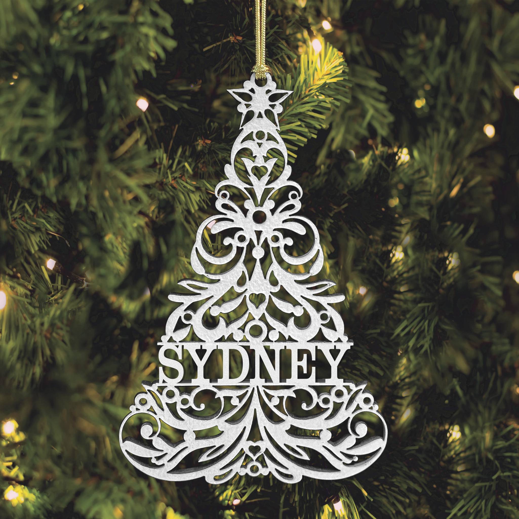 Personalized Tree Ornament - Signals Catalog