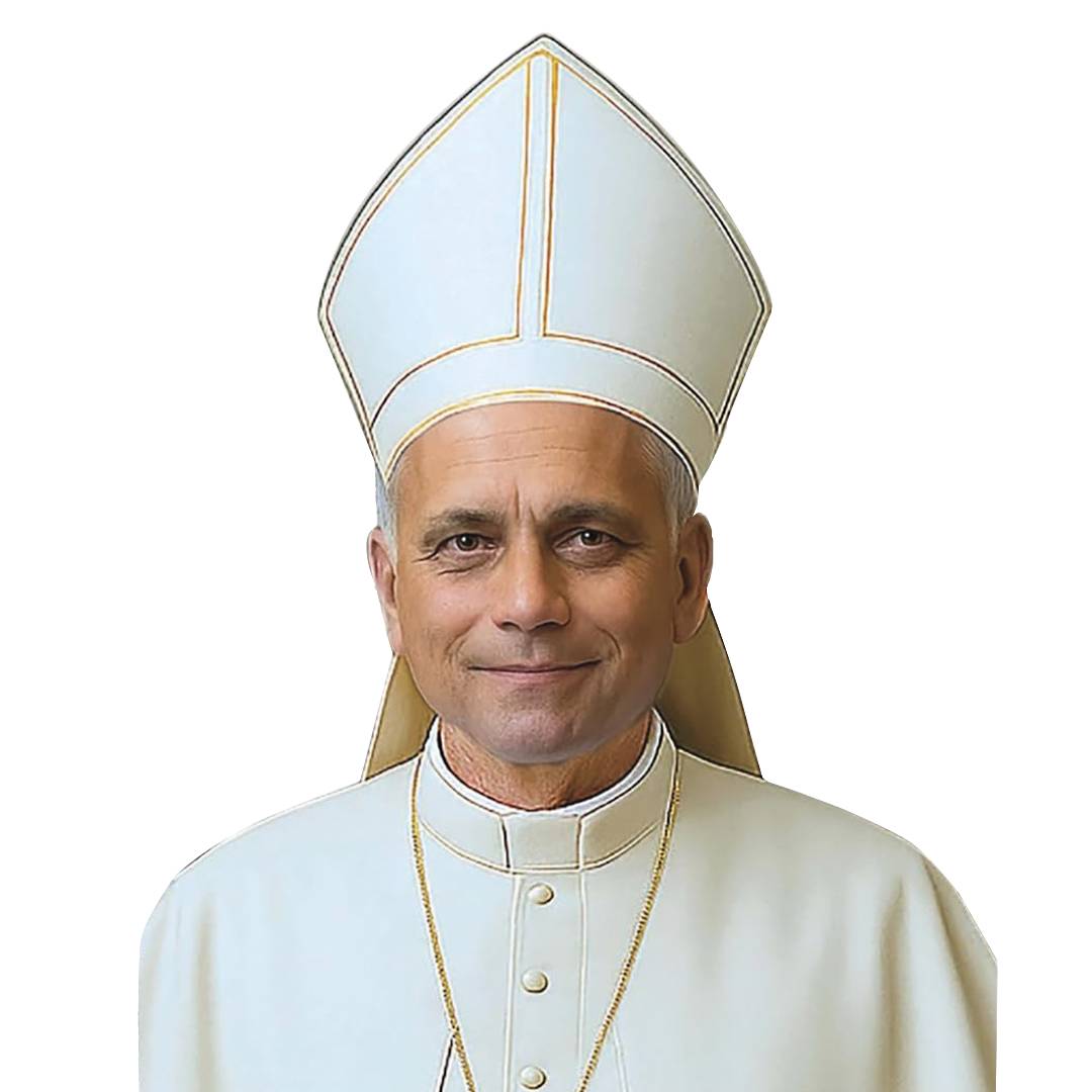 Pope Leo XIV Mesh Car Window Decal, Weatherproof, Peel & Stick - Signals Catalog