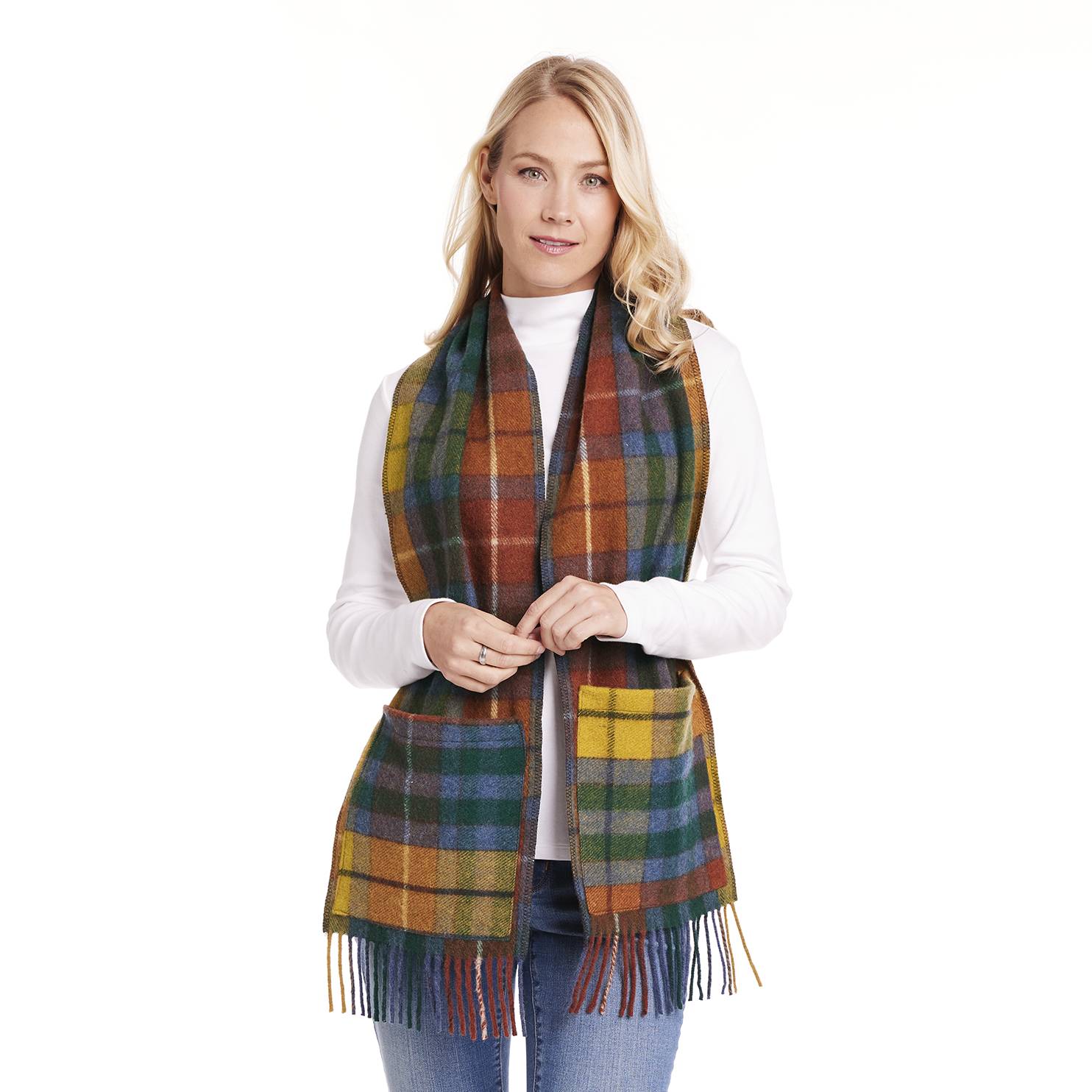 Scottish Tartan Pocket Scarf - Signals Catalog