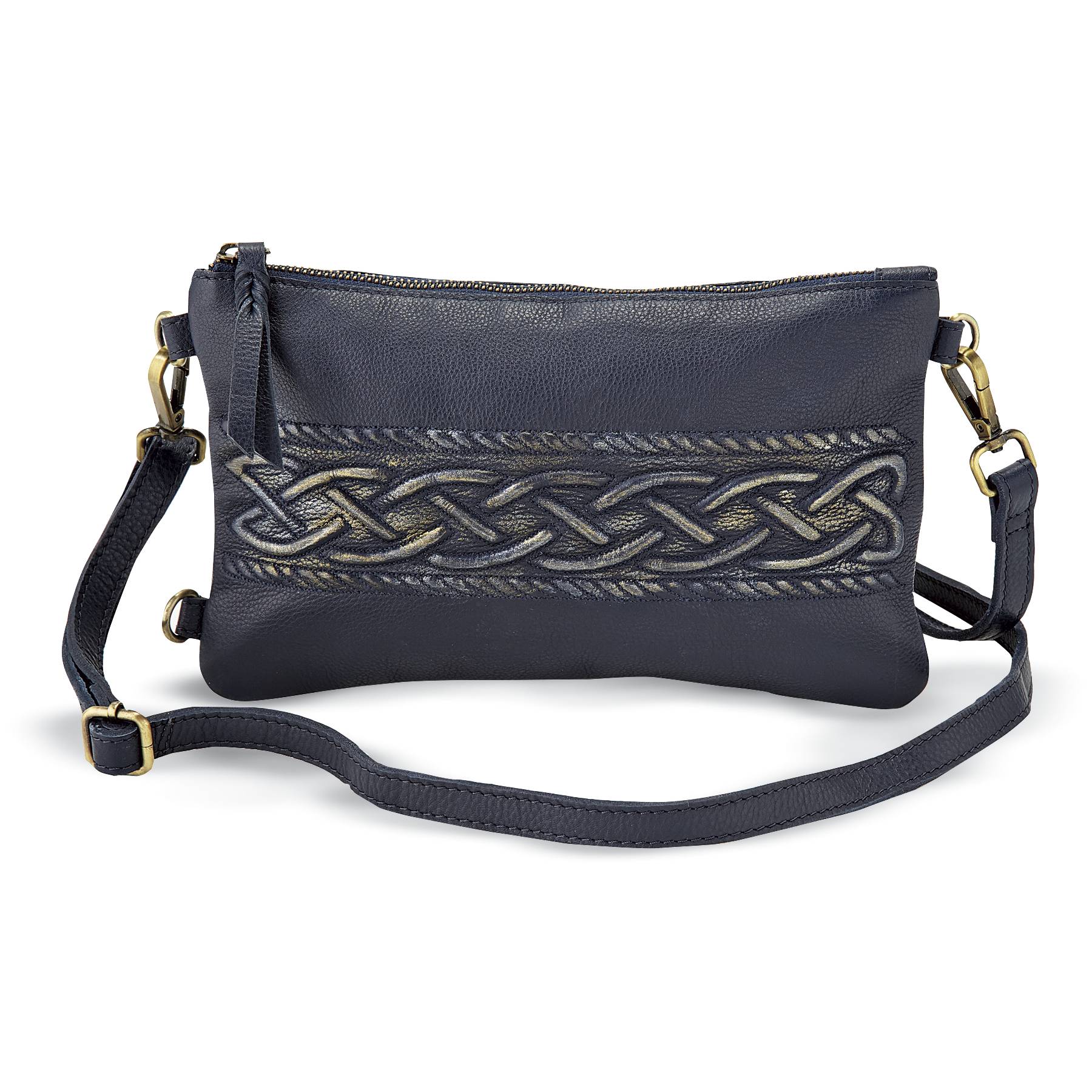 Celtic Crossbody Leather Bag - Signals Catalog