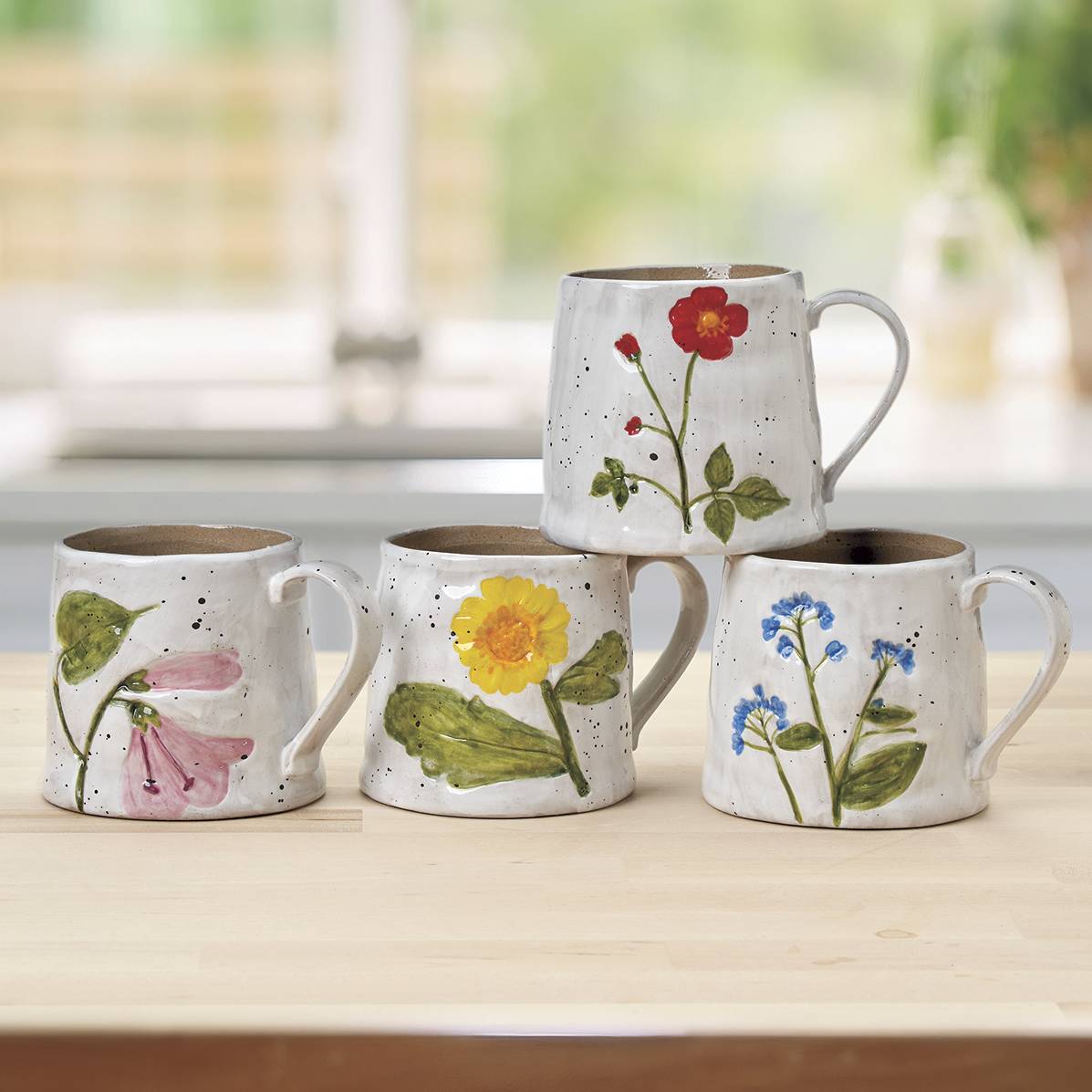 Vintage Flower Mugs - Signals Catalog