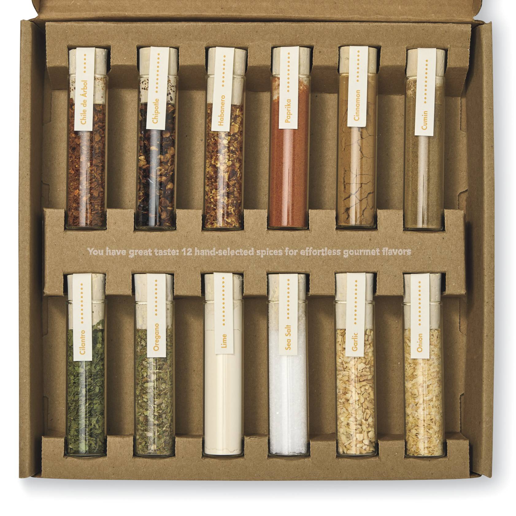 Mexican Botanical Spice Set, Set of 12 for Cooking with Recipe Card - Signals Catalog