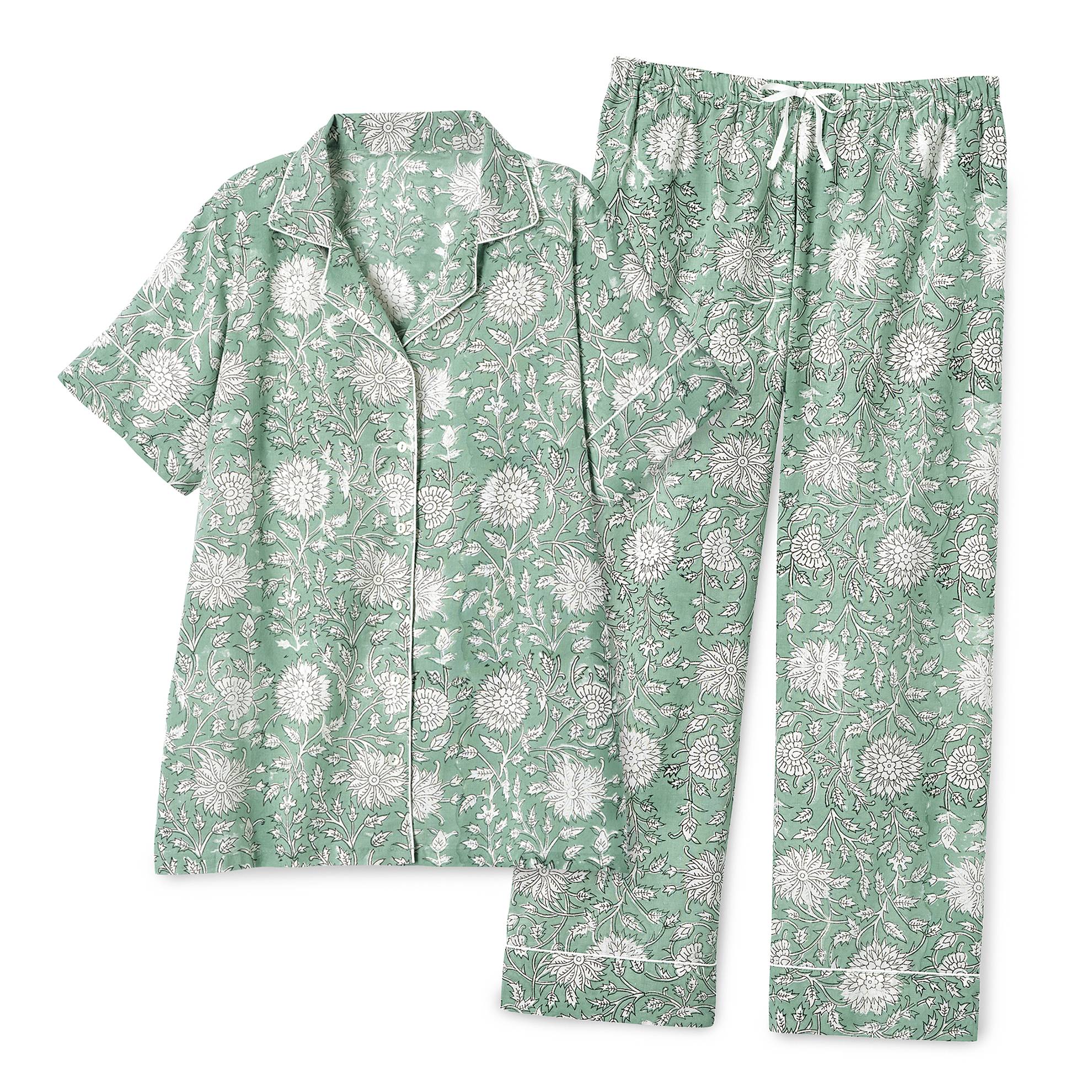 Zinnias Print PJ Set - Signals Catalog