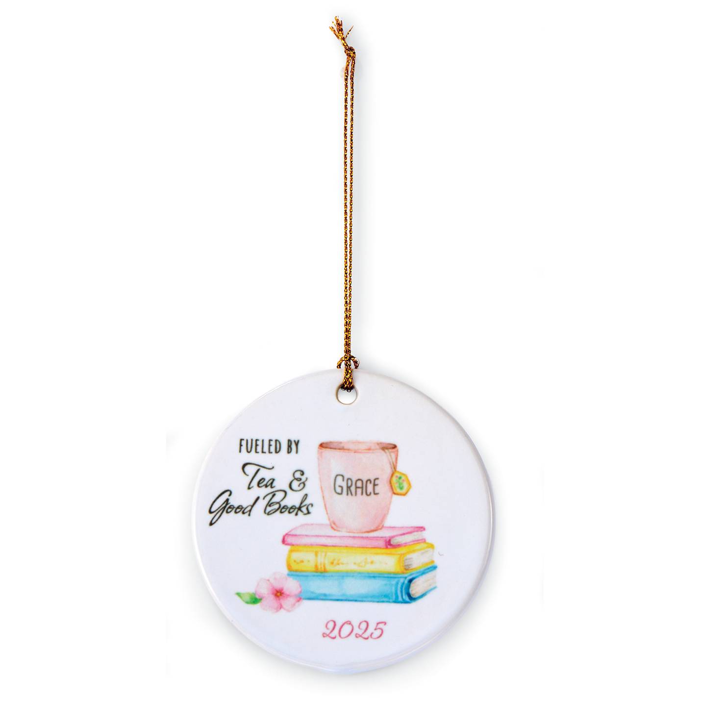 Personalized ‘Fueled by Caffeine’ Ornament - Signals Catalog