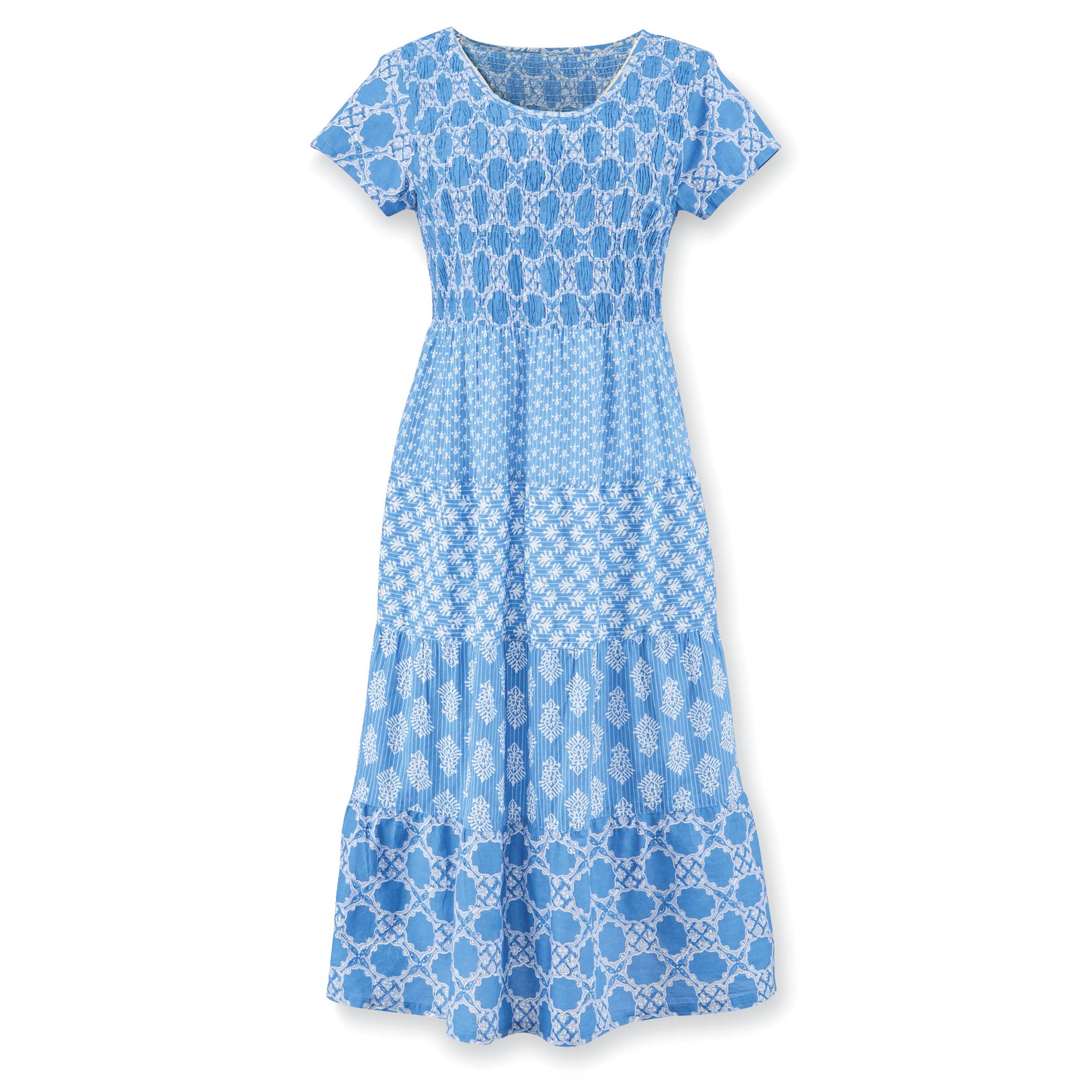 Printed Tiered Dress - Signals Catalog