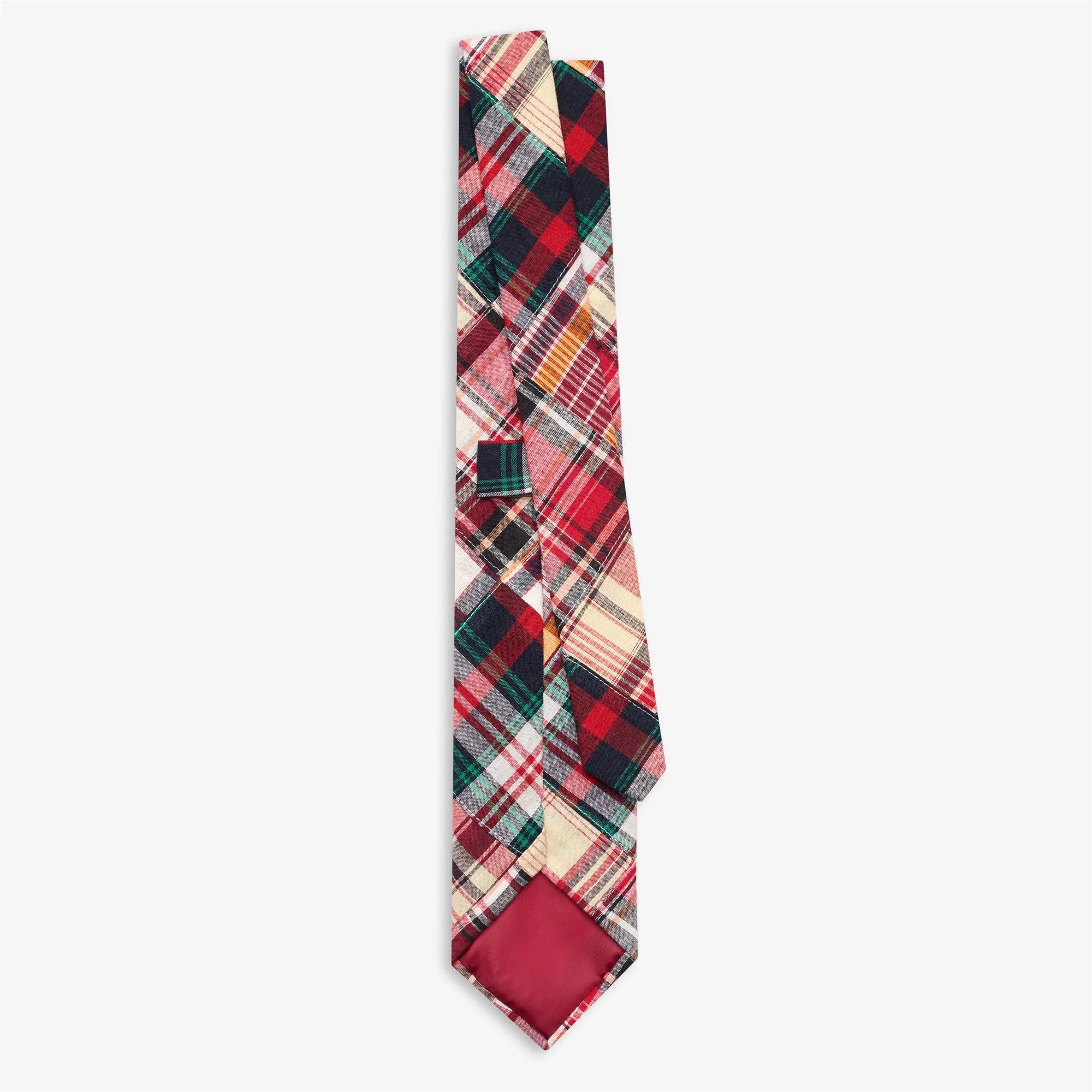 KENNEBAGO - Small Accessories - Tie - Man - MADRAS PATCHWORK RED