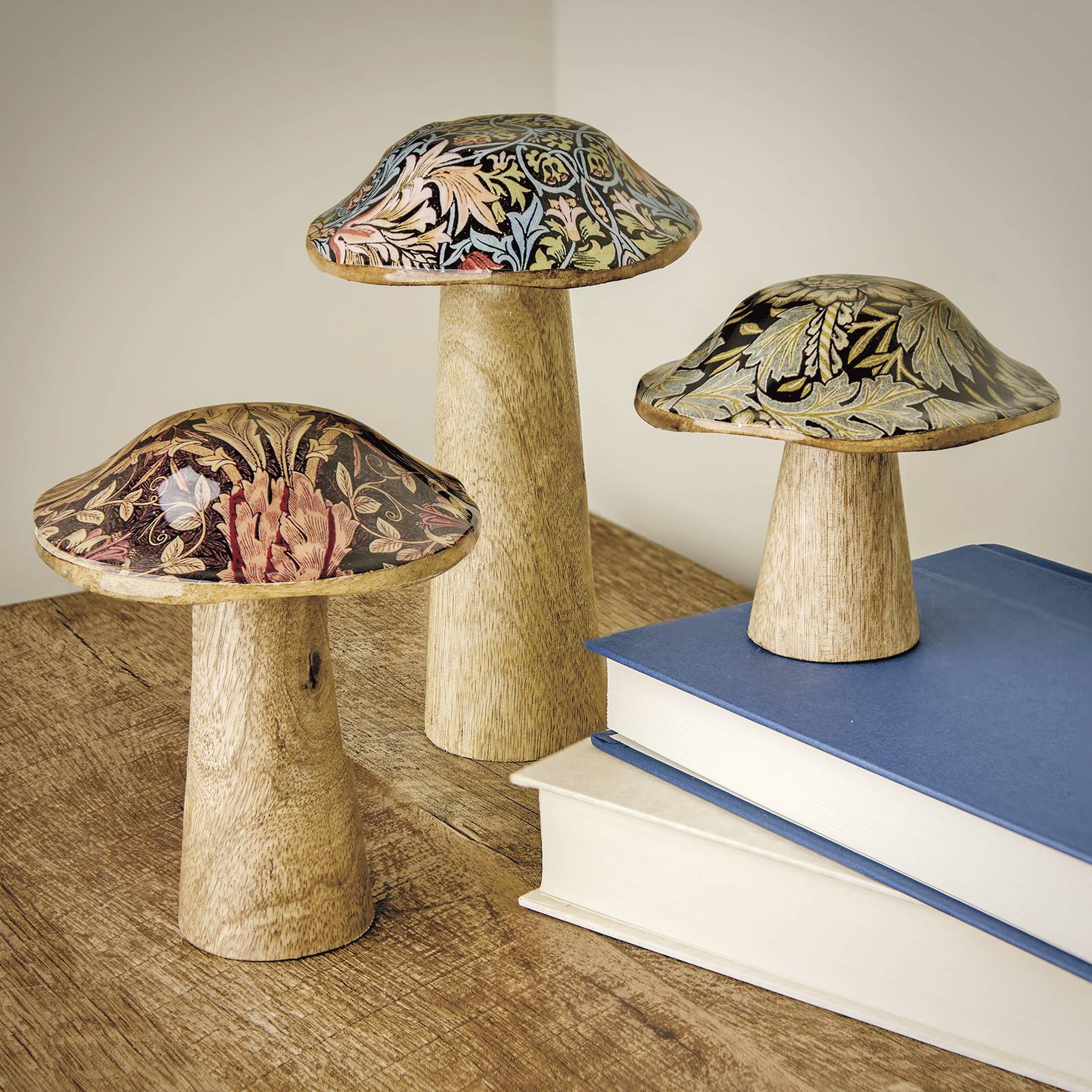 William Morris Wooden Mushroom Set - Signals Catalog