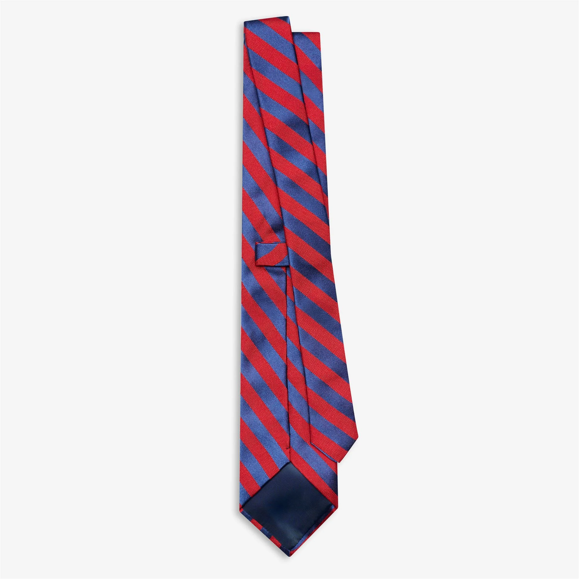 REGULAR TWO STRIPES - Small Accessories - Tie - Man - ROYAL BLUE-RED