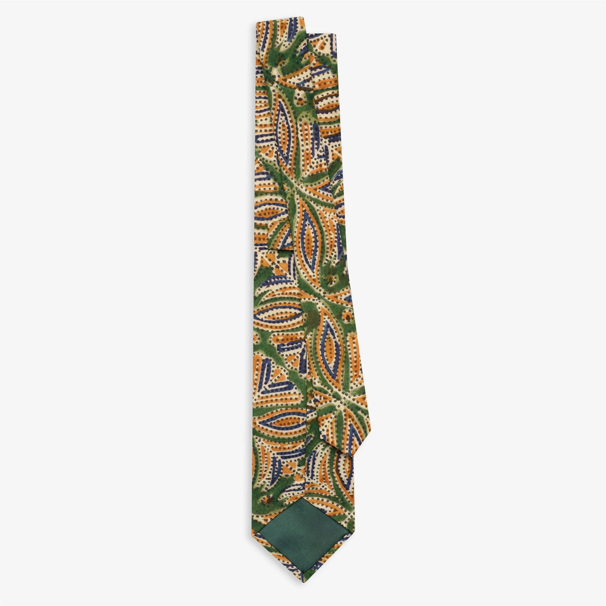 HIRAM TIE - Small Accessories - Tie - Man - FANCY GREEN-BLUE