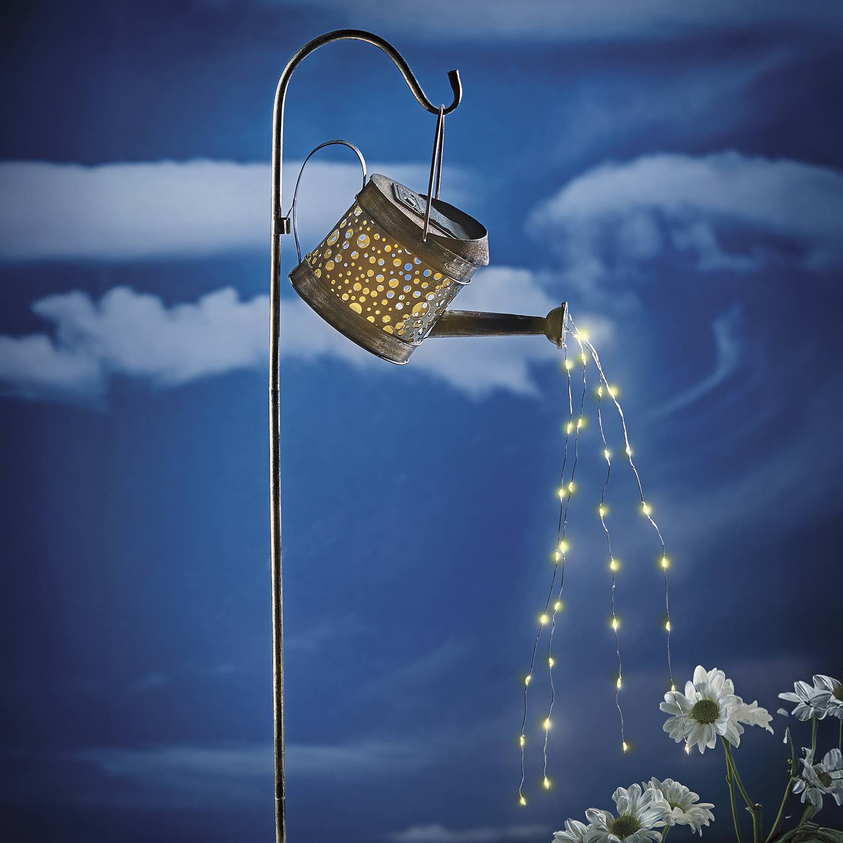 Solar Water Can Garden Stake - Signals Catalog