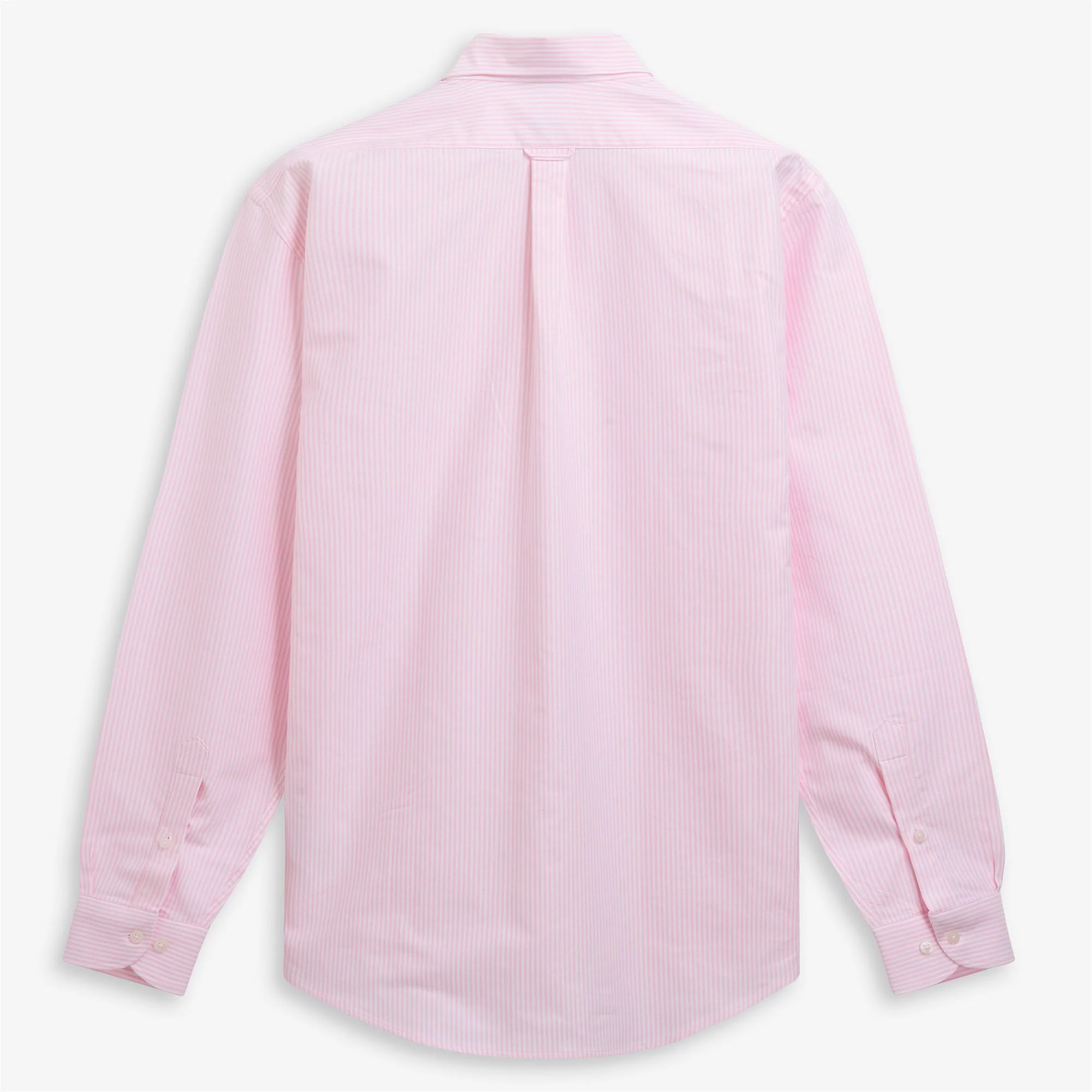 DOUBLING OX - SHIRTS - Oxford - Unisex - WARM PINK- WHITE
