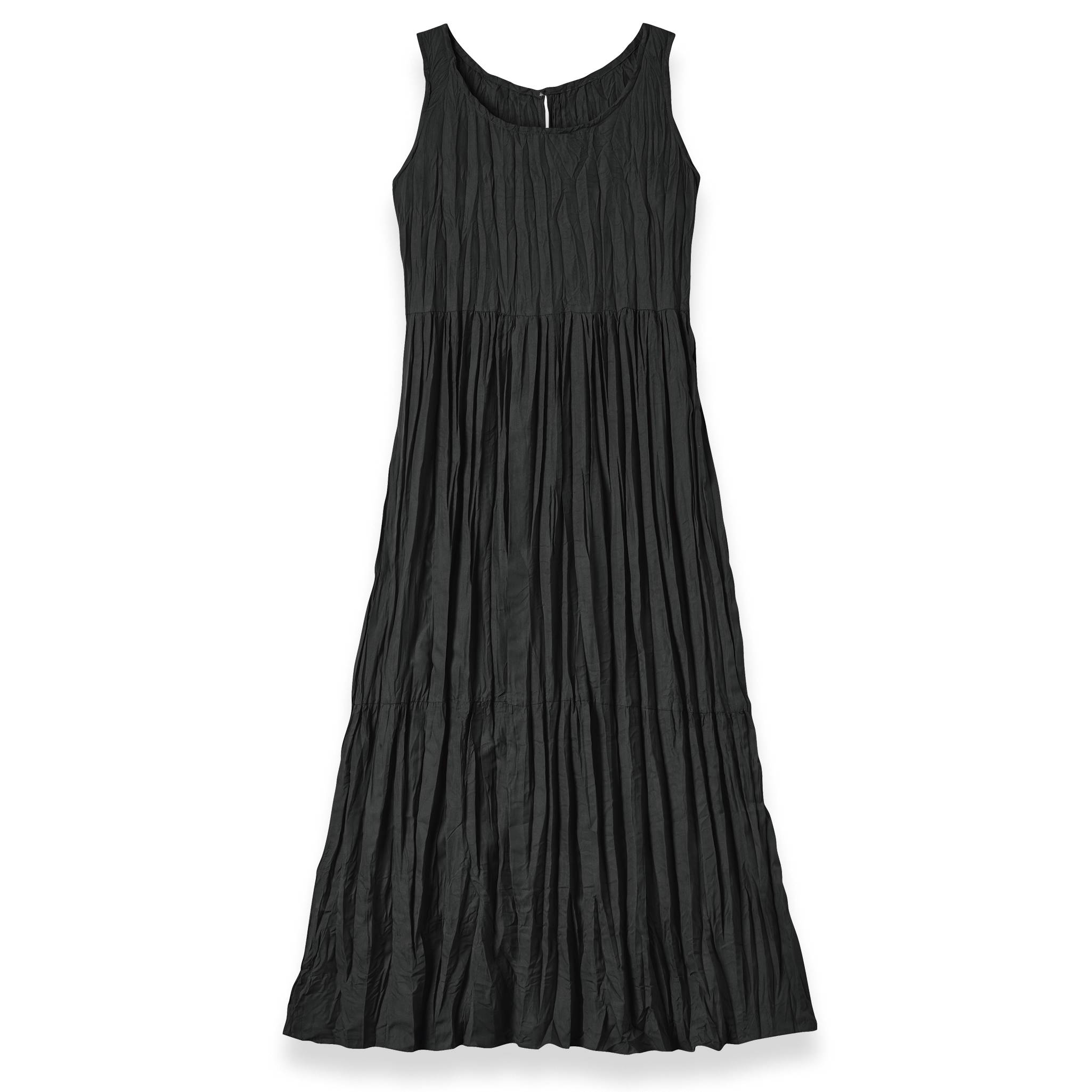 Crinkled Tiered Travel Dress - Signals Catalog