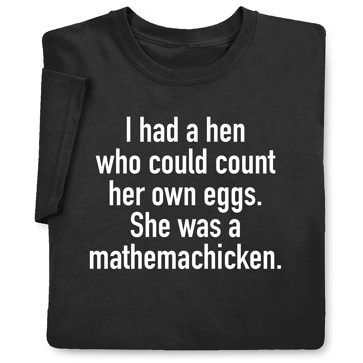 Chicken Counting Eggs T-Shirt - Signals Catalog