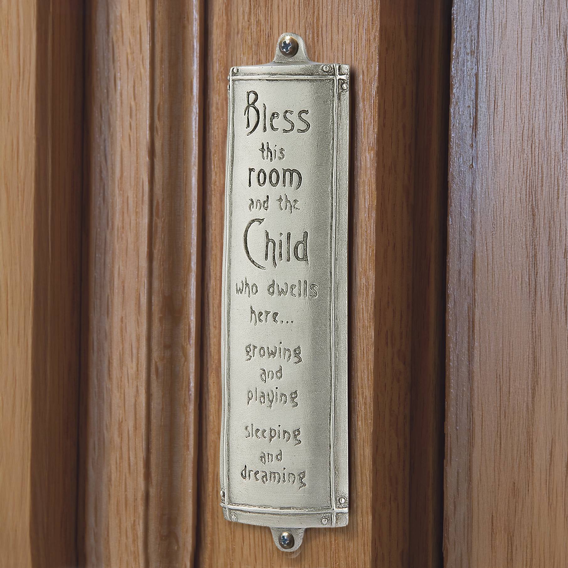 Cynthia Webb Child’s Room Blessing Plaque, Bless This Room - Signals Catalog
