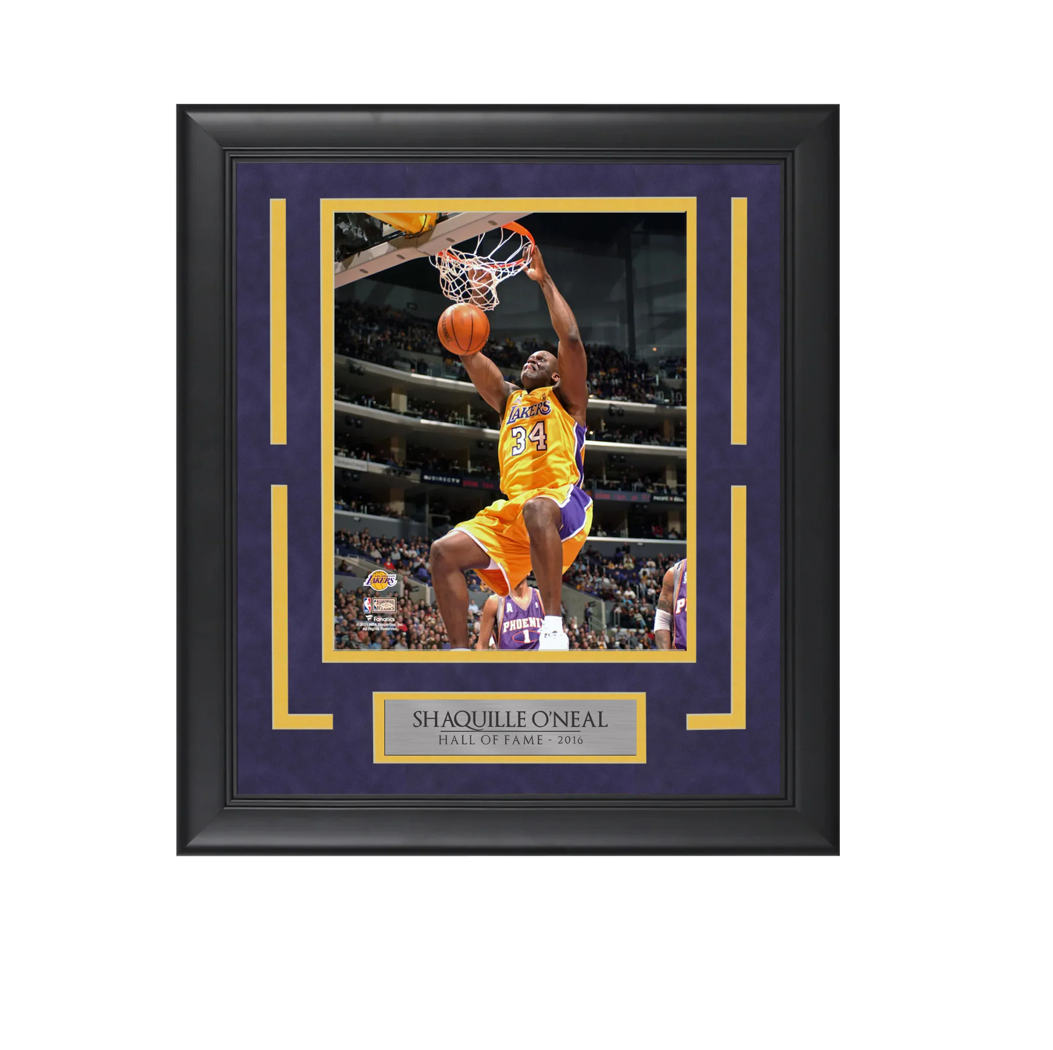 Shaquille O'Neal - Shaq Diesel - Framed Basketball Photo