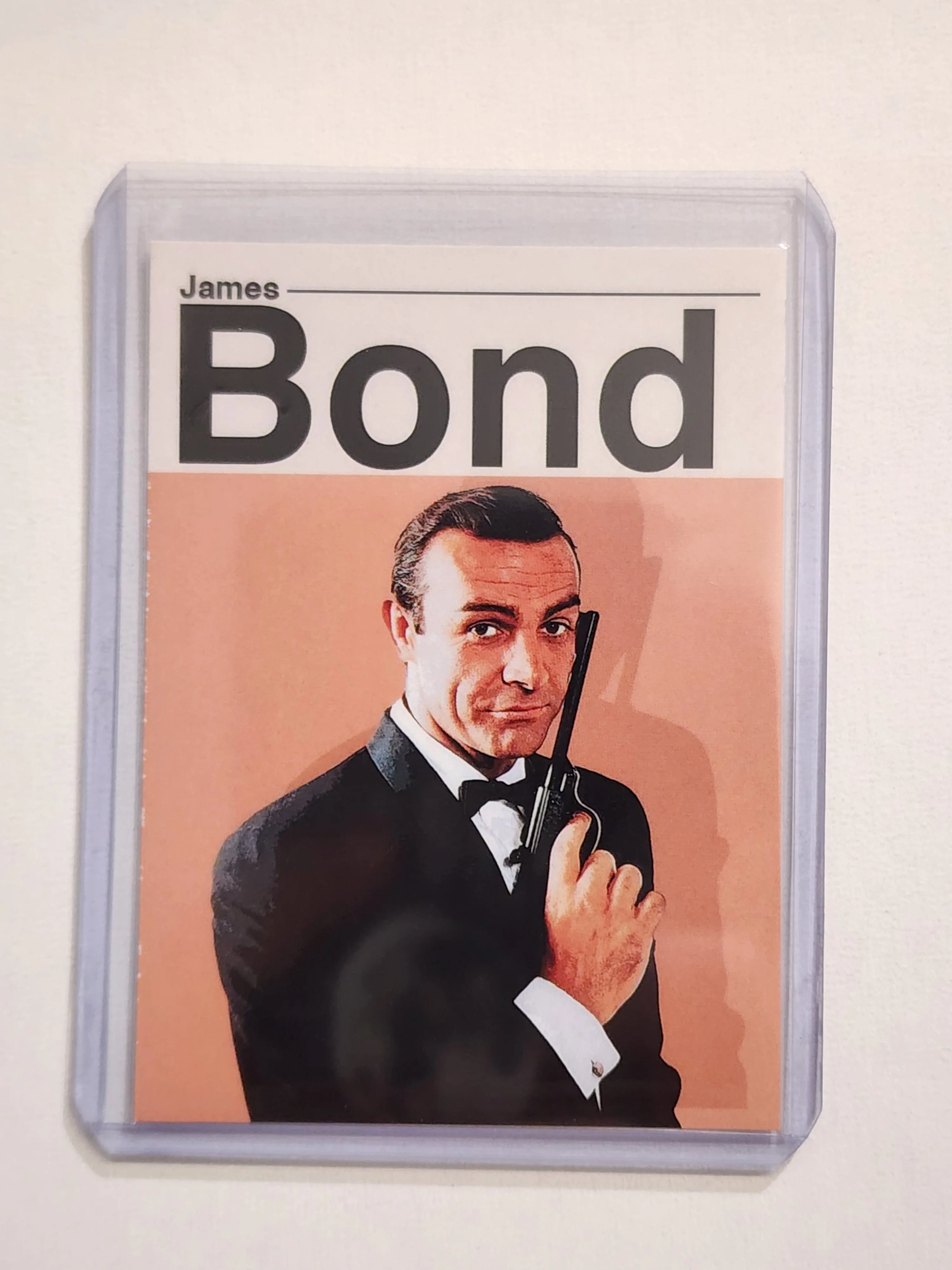 James Bond Artist Signed OO7 Art Card 1/10