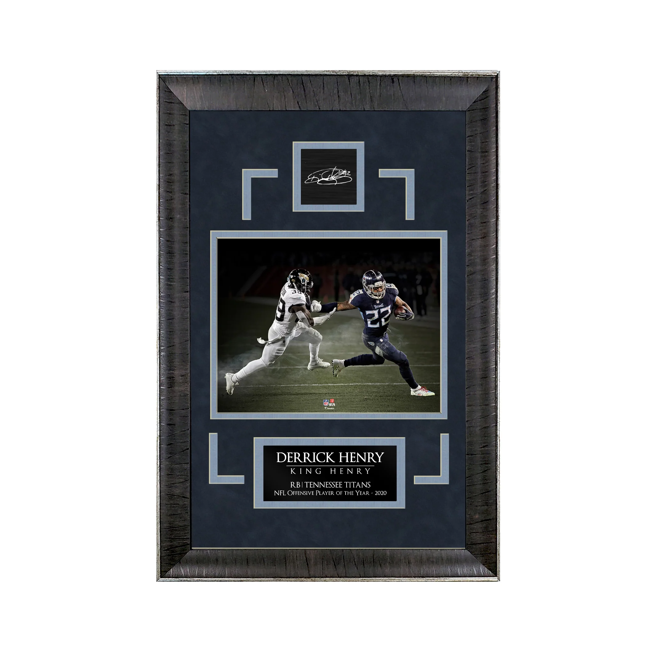 Derrick Henry - King Henry - Sports Deluxe | 16 x 23 - Framed Football Photo