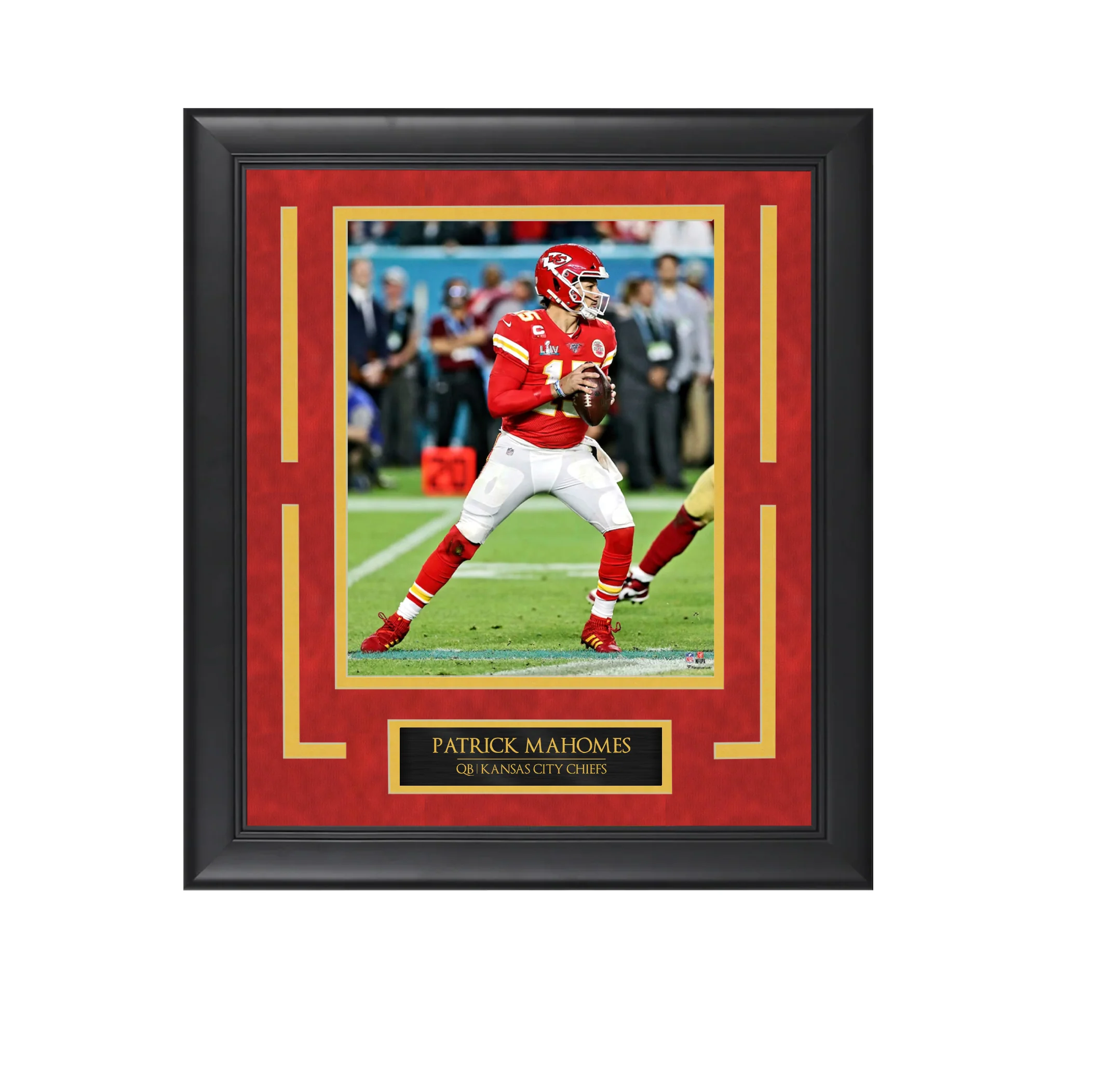Patrick Mahomes - Chiefs - MVP - Framed Football Photo