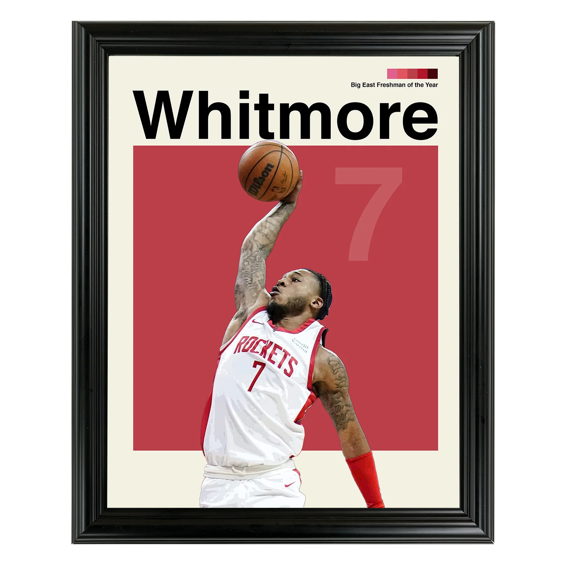 Cam Whitmore Framed Sports Art Photo by Thomas Maxwell