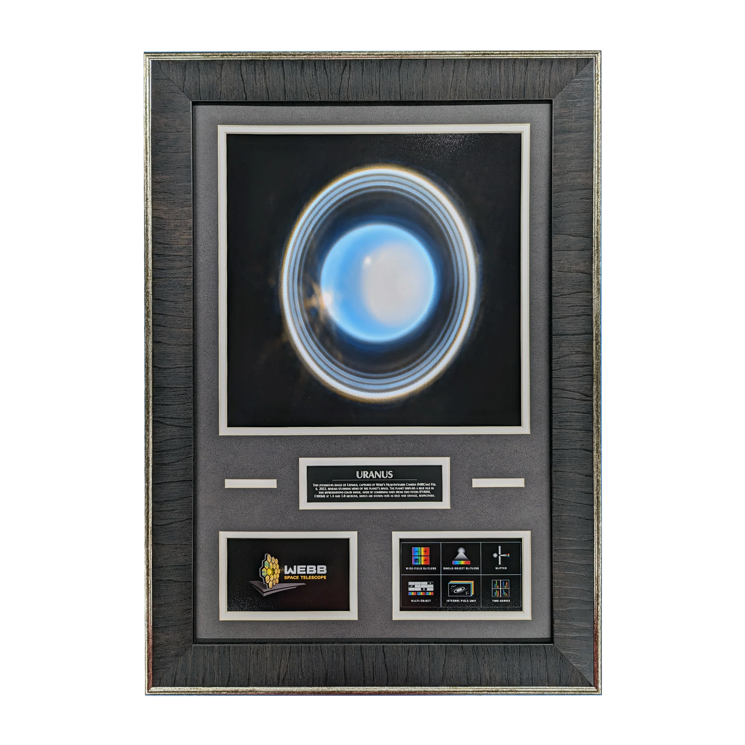 Uranus - James Webb Telescope - Portrait