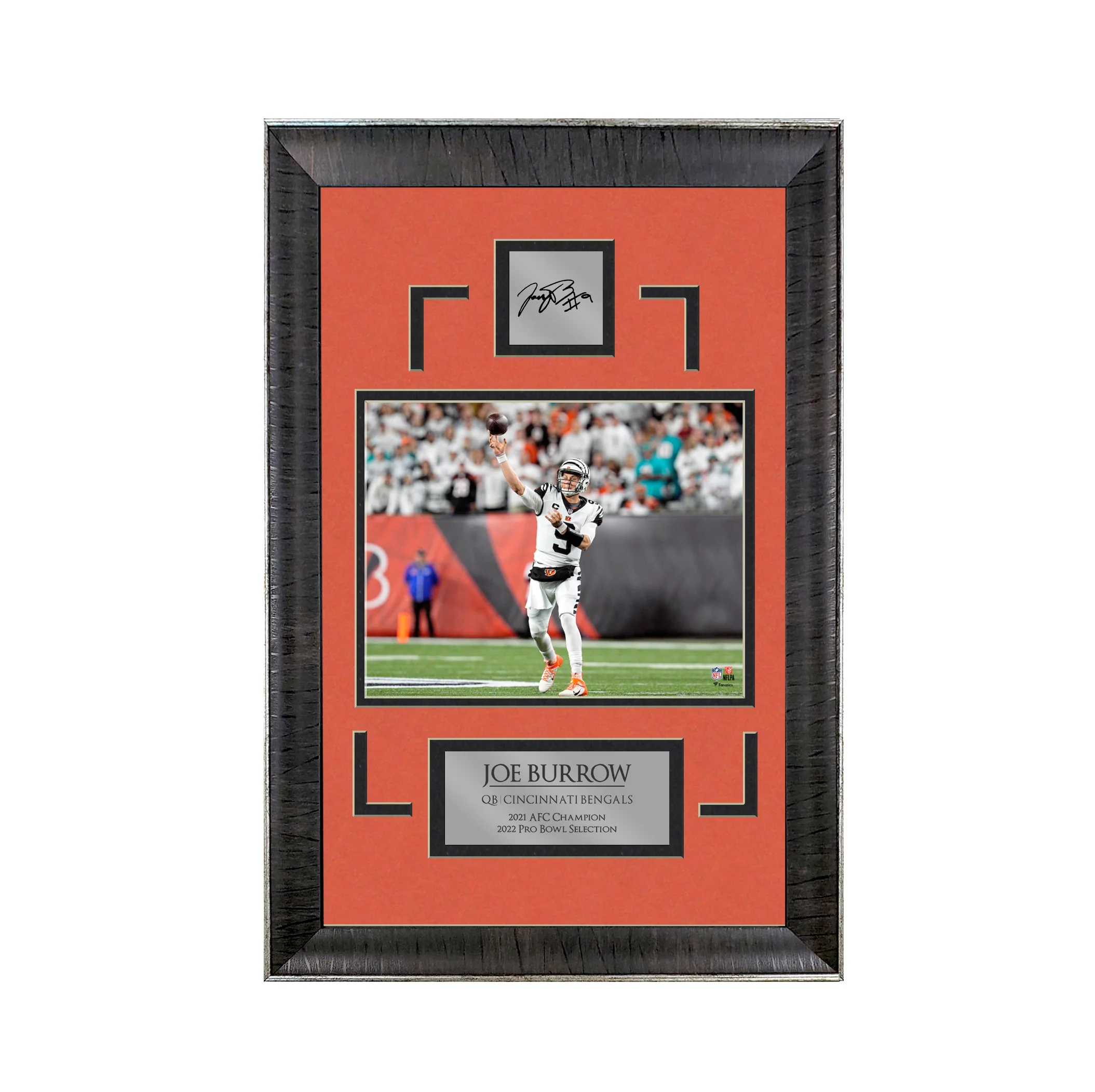 Joe Burrow - Joe Cool - Bengals - Sports Deluxe | 16 x 23 - Framed Football Photo