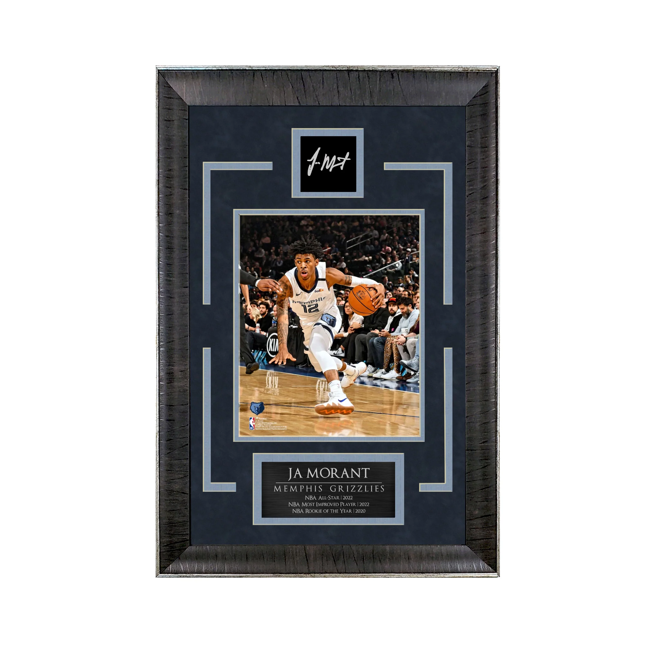 Ja Morant - Grind City - Sports Deluxe | 16 x 23 - Framed Basketball Photo