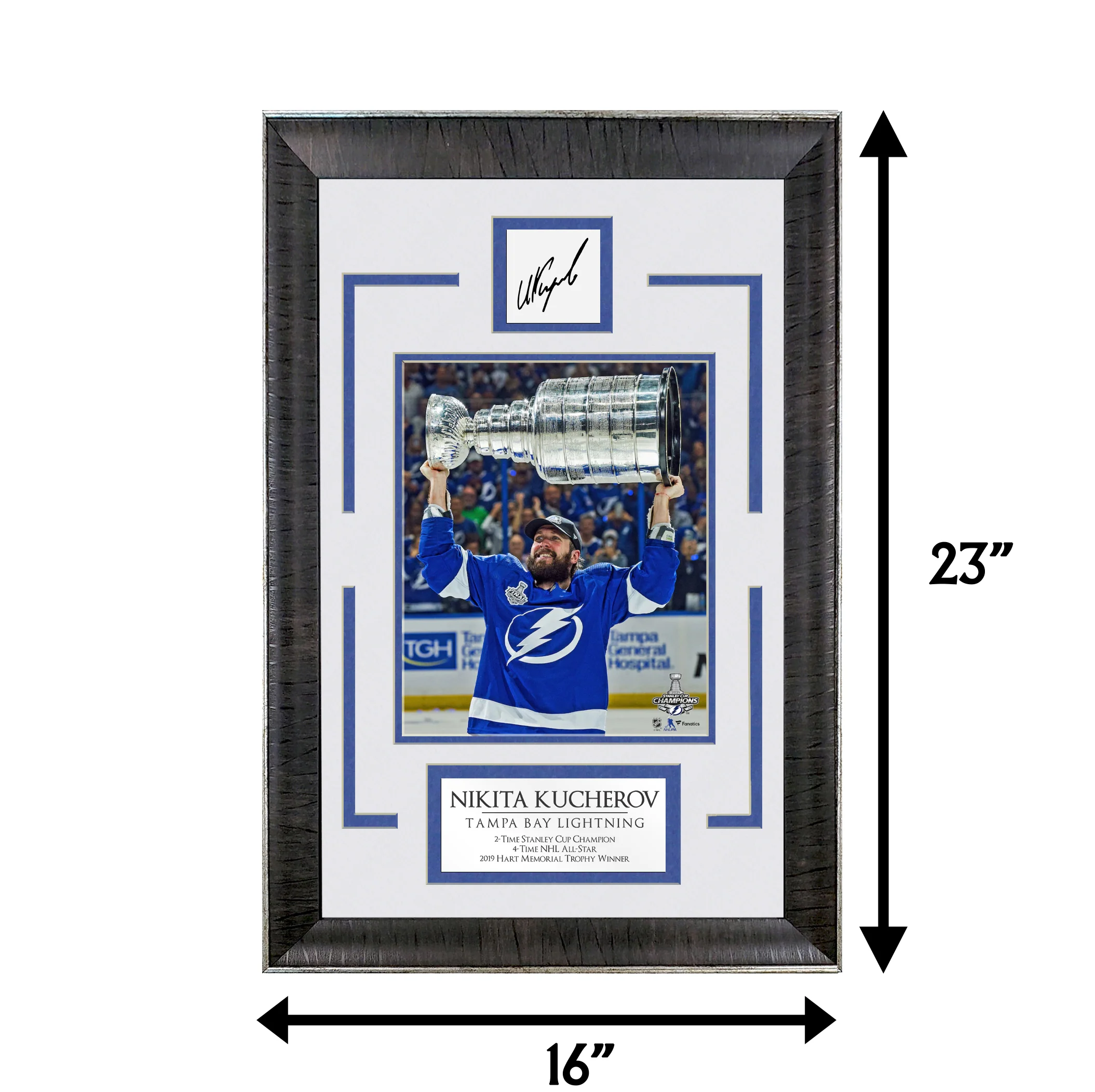 Nikita Kucherov - Lightning - Spotlight Collection | 16 x 23 - Framed Hockey Photo