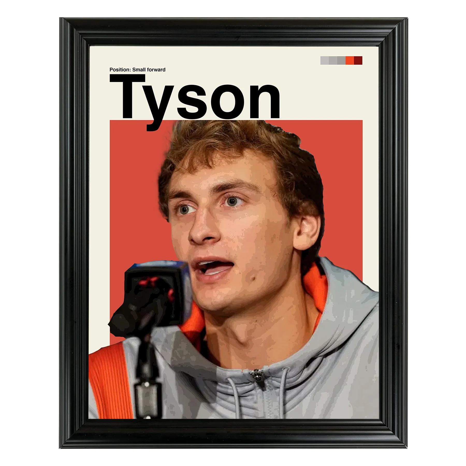 Hunter Tyson Framed Sports Art Photo by Thomas Maxwell