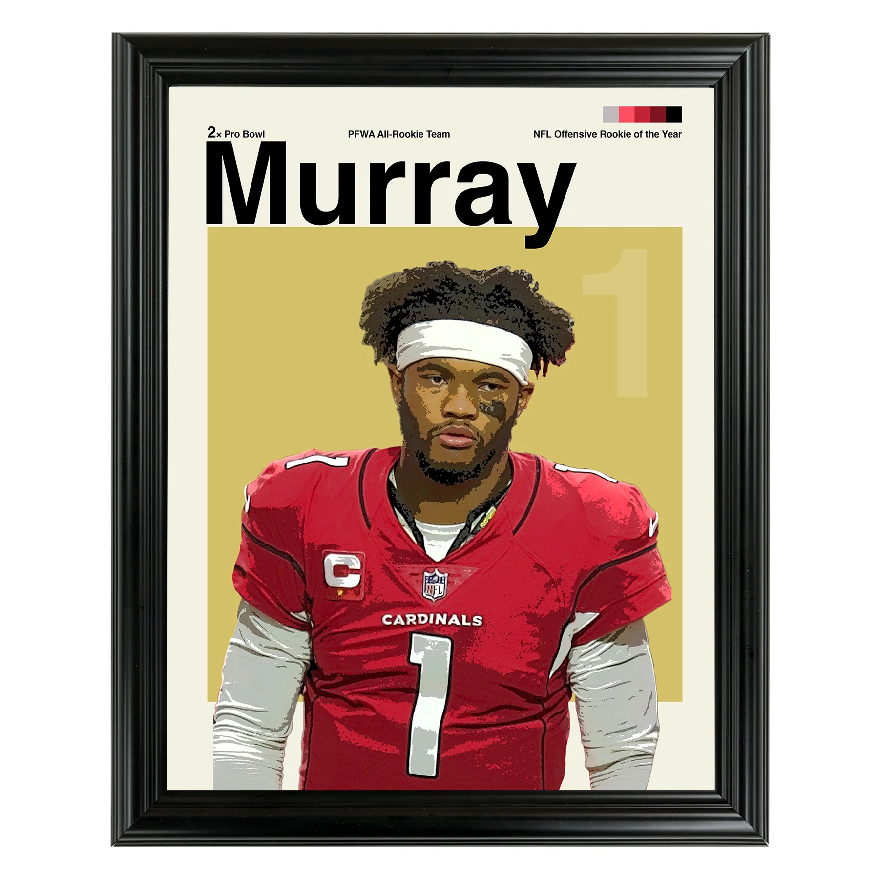 Kyler Murray Framed Sports Art Photo by Thomas Maxwell
