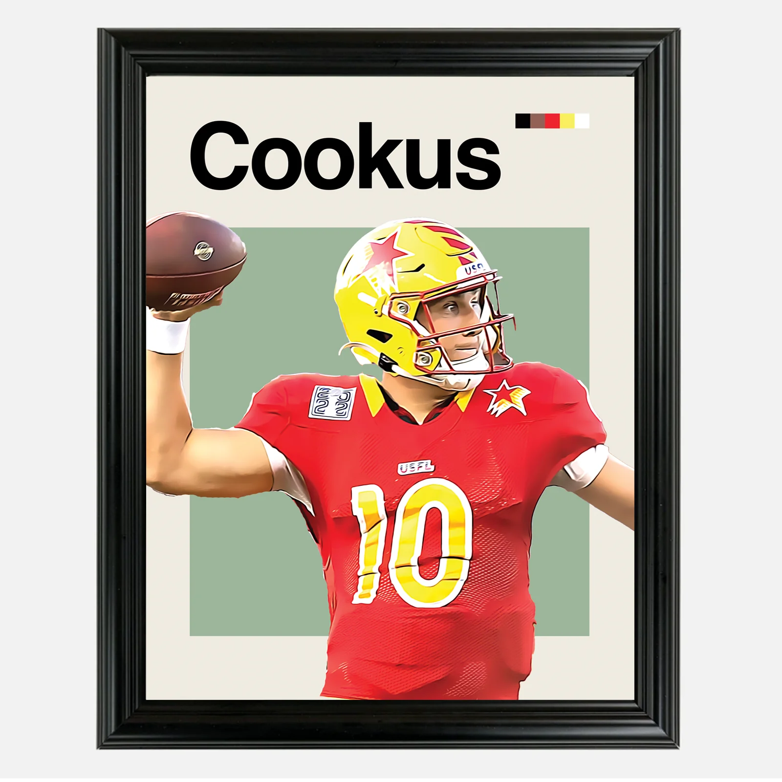 Case Cookus Framed Sports Art Photo by Thomas Maxwell