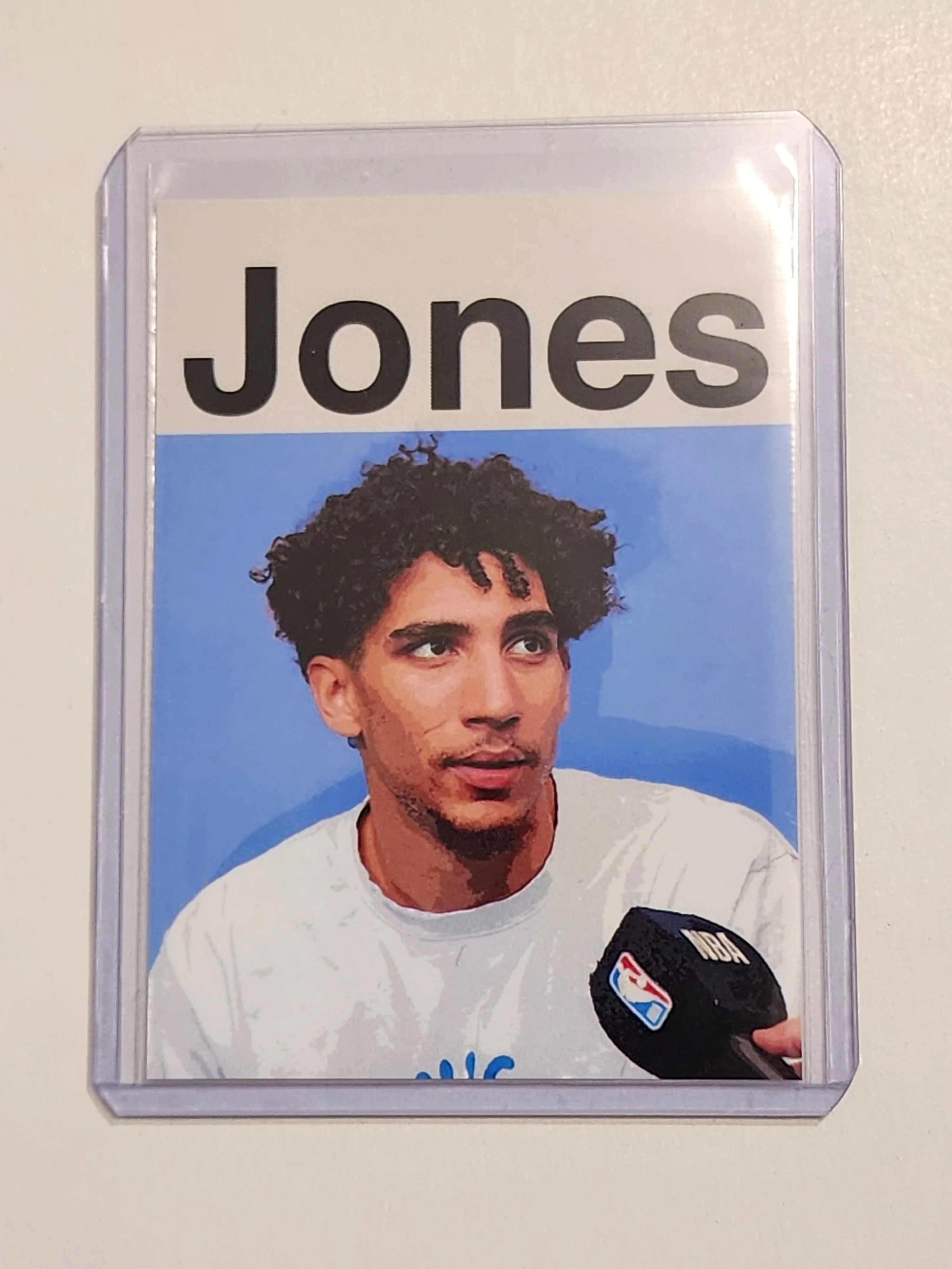 Colby Jones Artist Signed Basketball Art Card 1/10