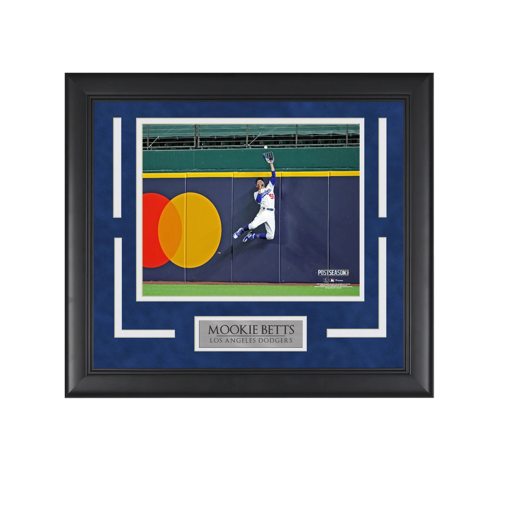 Mookie Betts - Wall Jump - Framed Baseball Photo