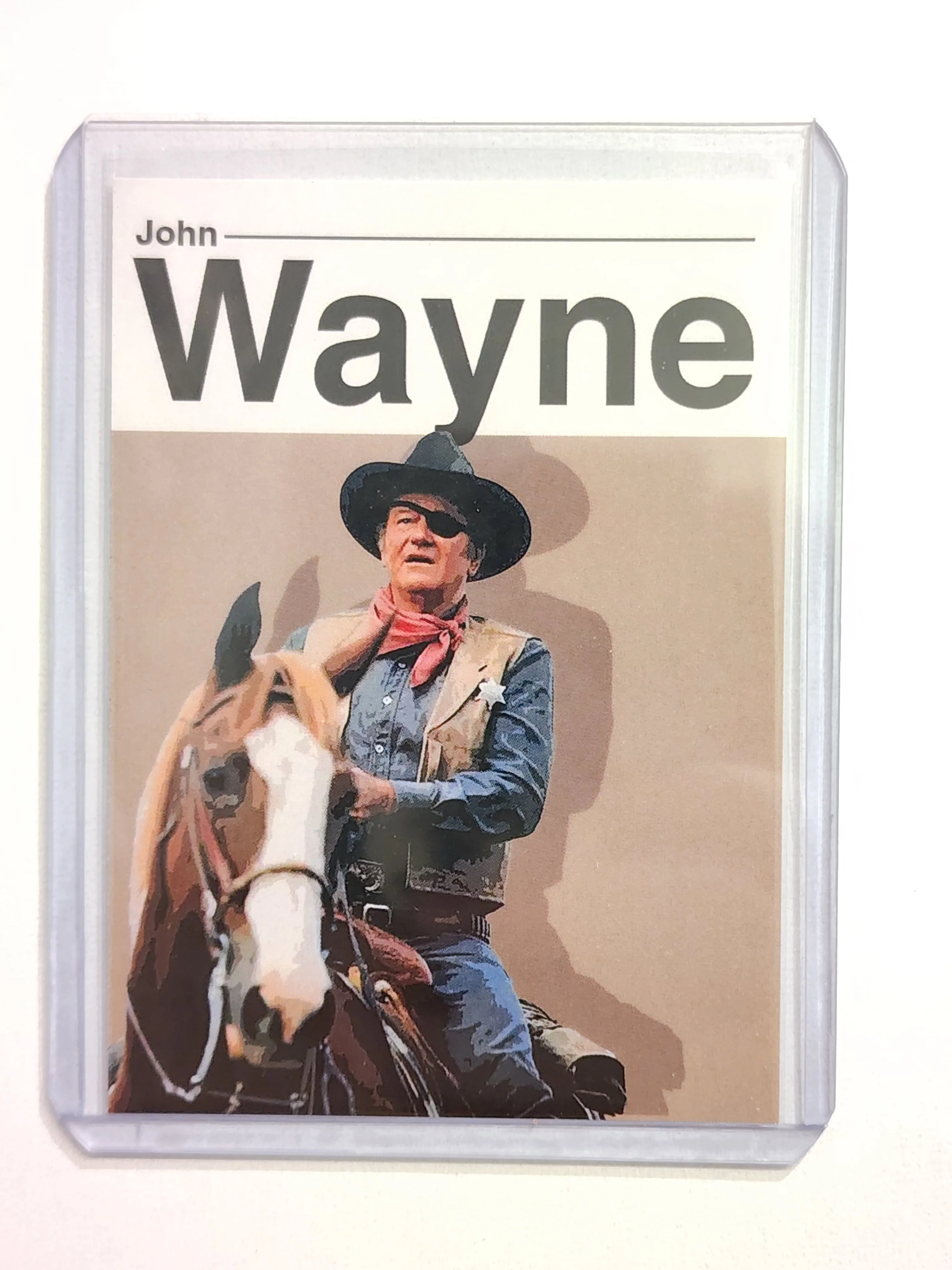 John Wayne Artist Signed True Grit Art Card 1/10