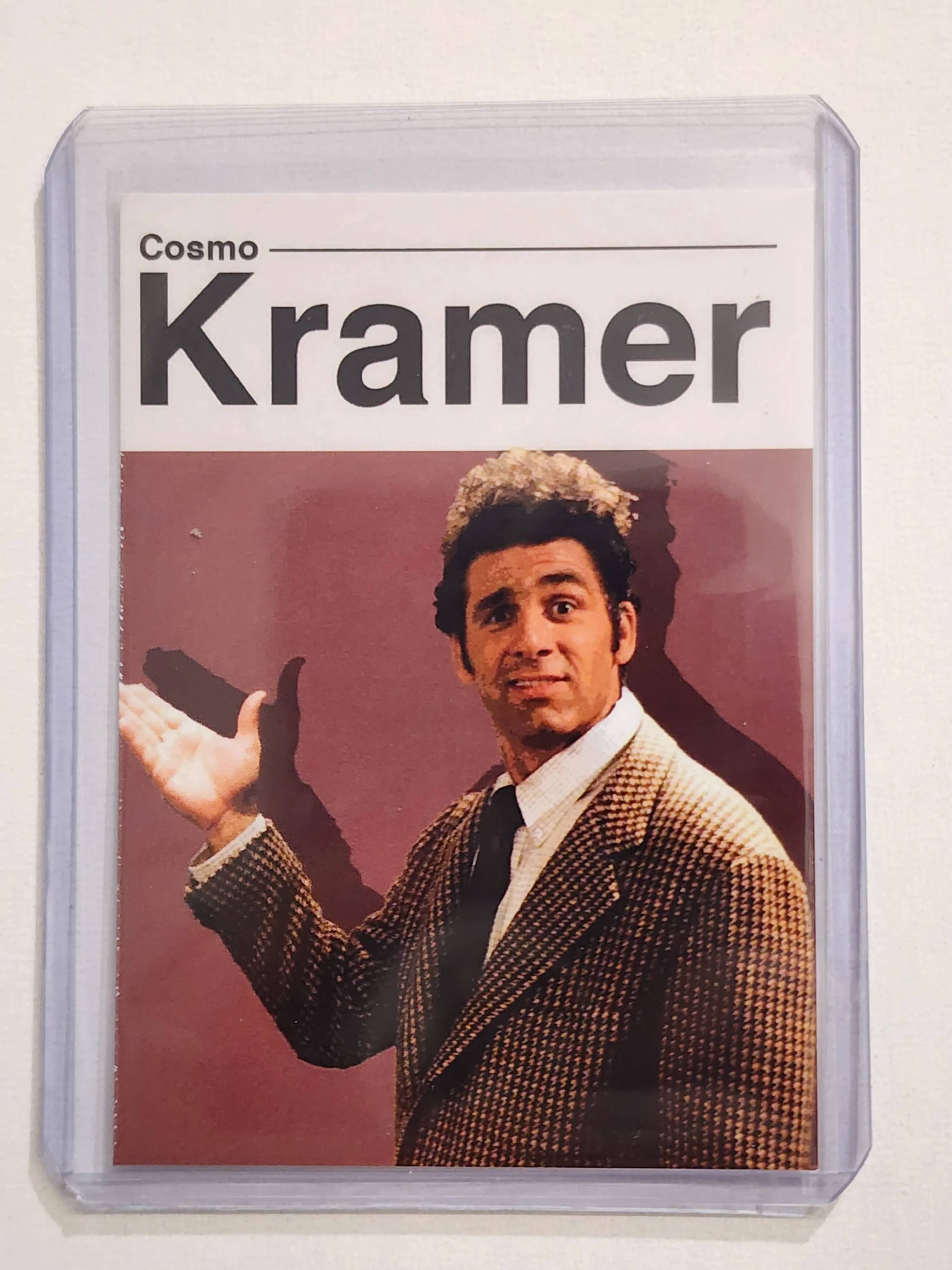 Cosmo Kramer Artist Signed Seinfeld Art Card 1/10