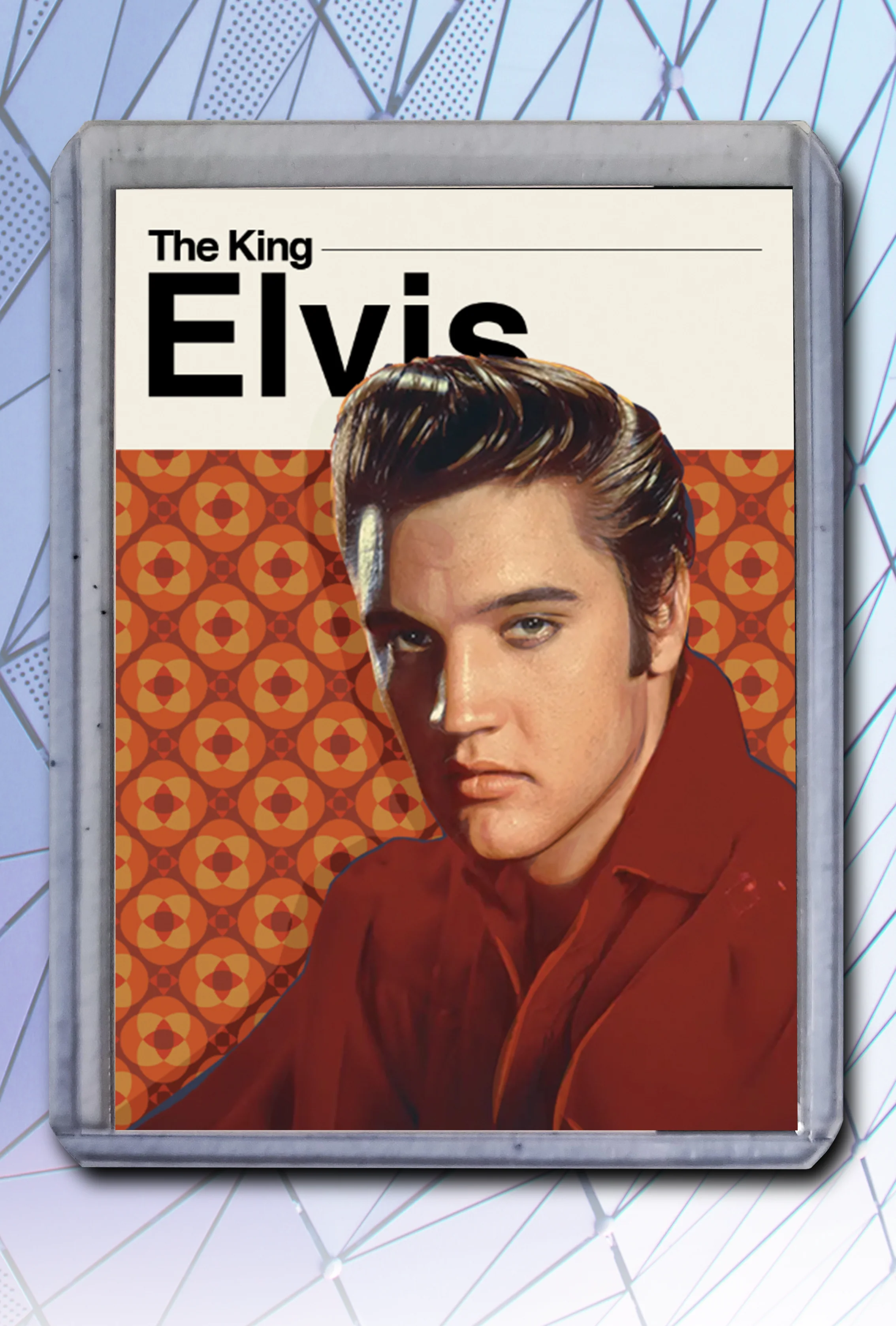 Elvis Presley Artist Signed Music Art Card 1/10