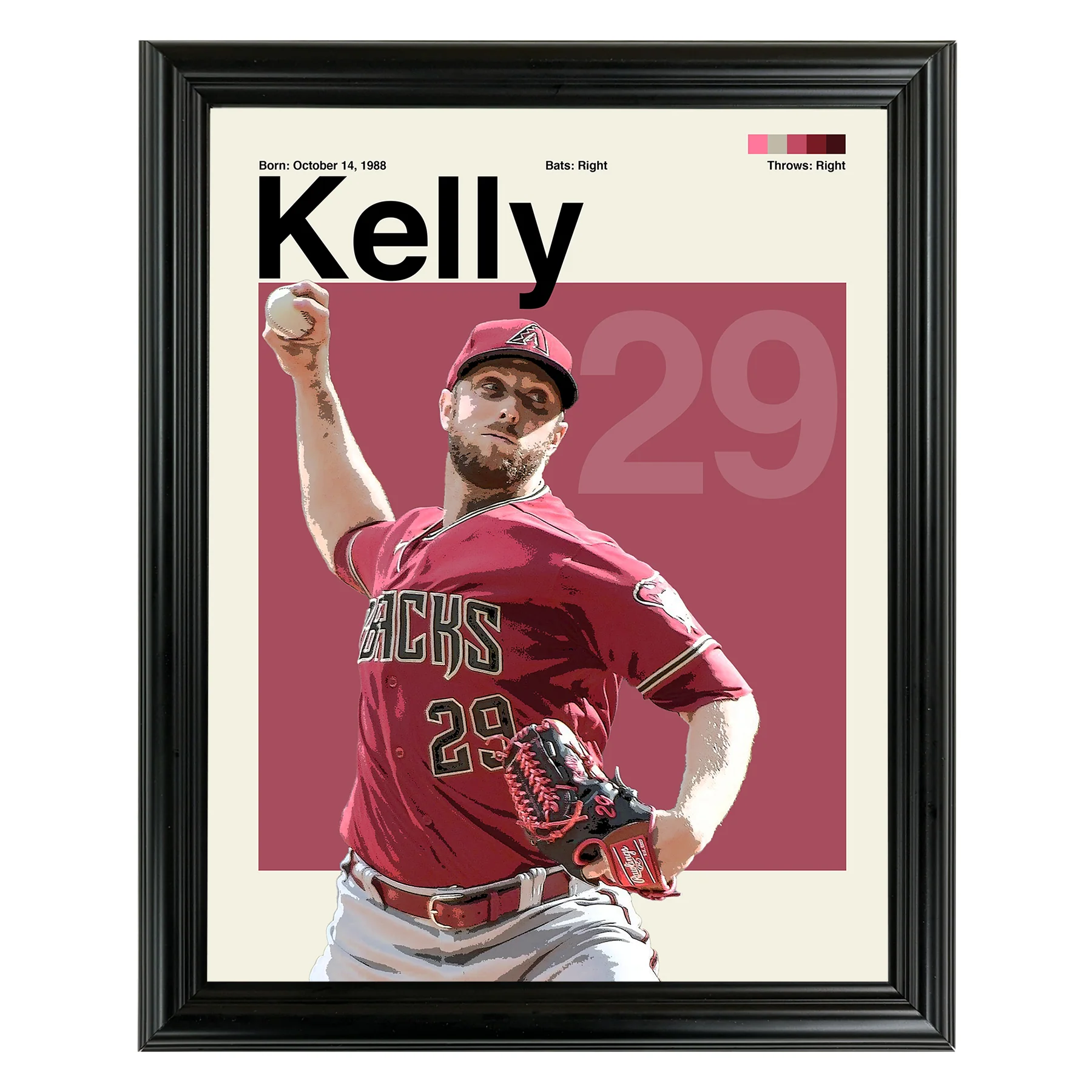 Merrill Kelly Framed Sports Art Photo by Thomas Maxwell