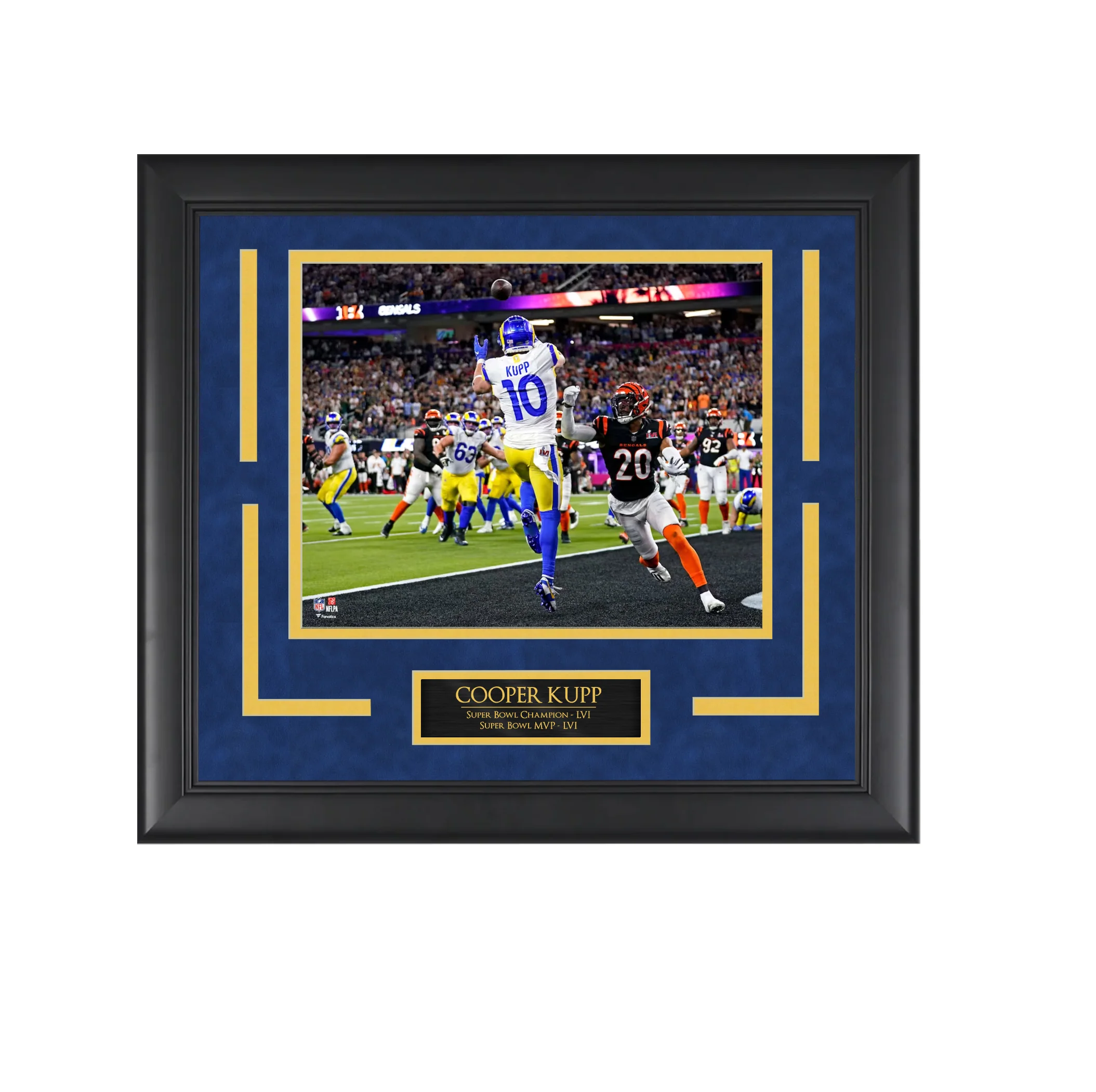 Cooper Kupp - Rams - MVP - Framed Football Photo