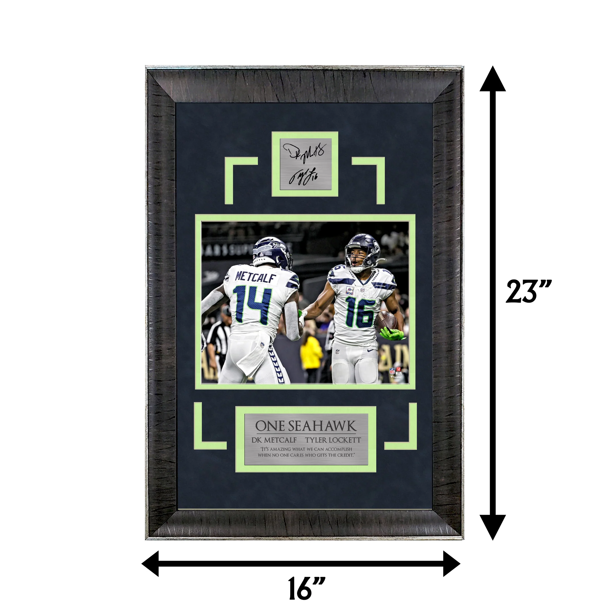 Tyler Lockett & DK Metcalf - One Seahawk - Sports Deluxe