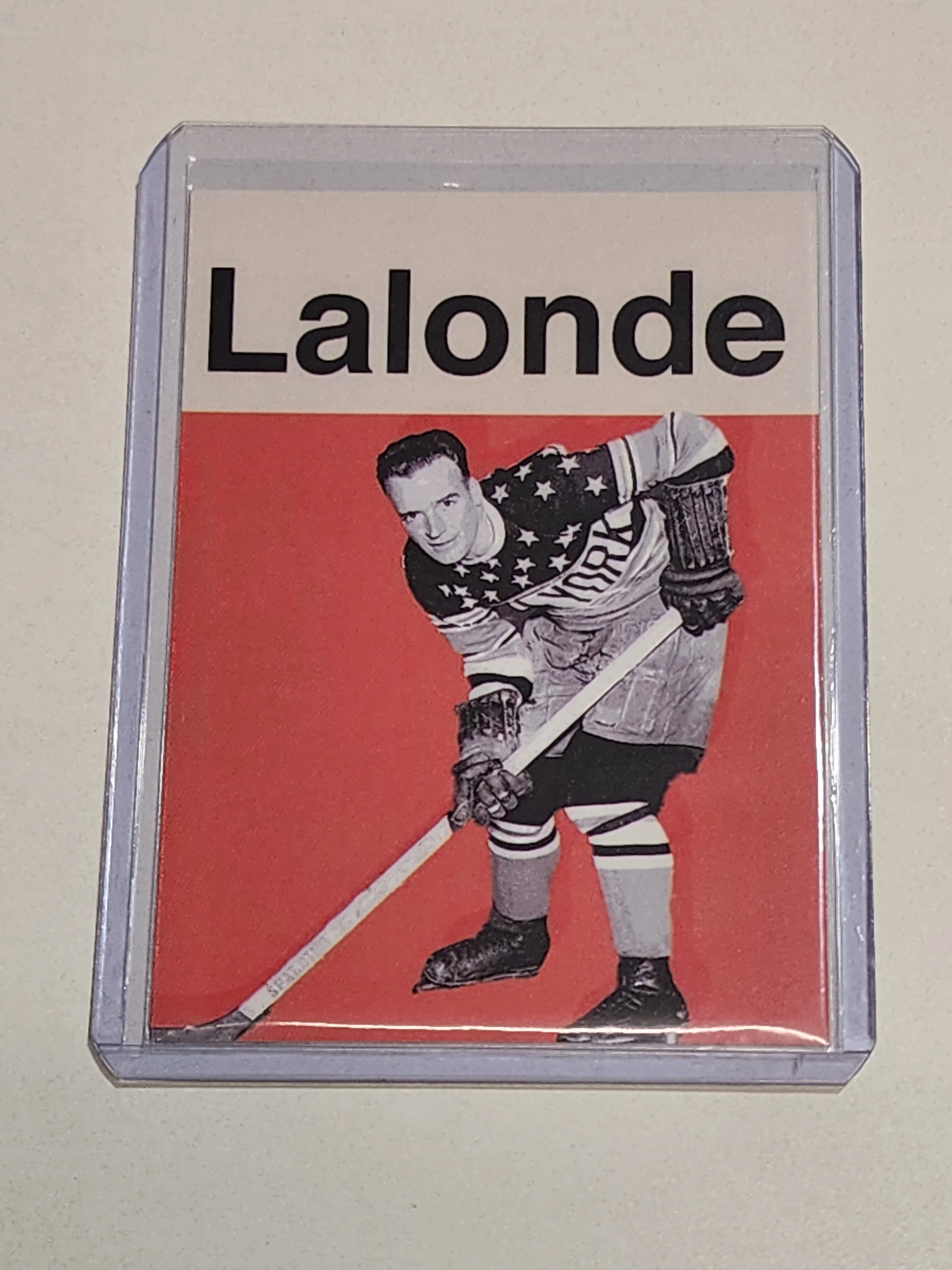 Newsy Lalonde Artist Signed Hockey Art Card 1/10