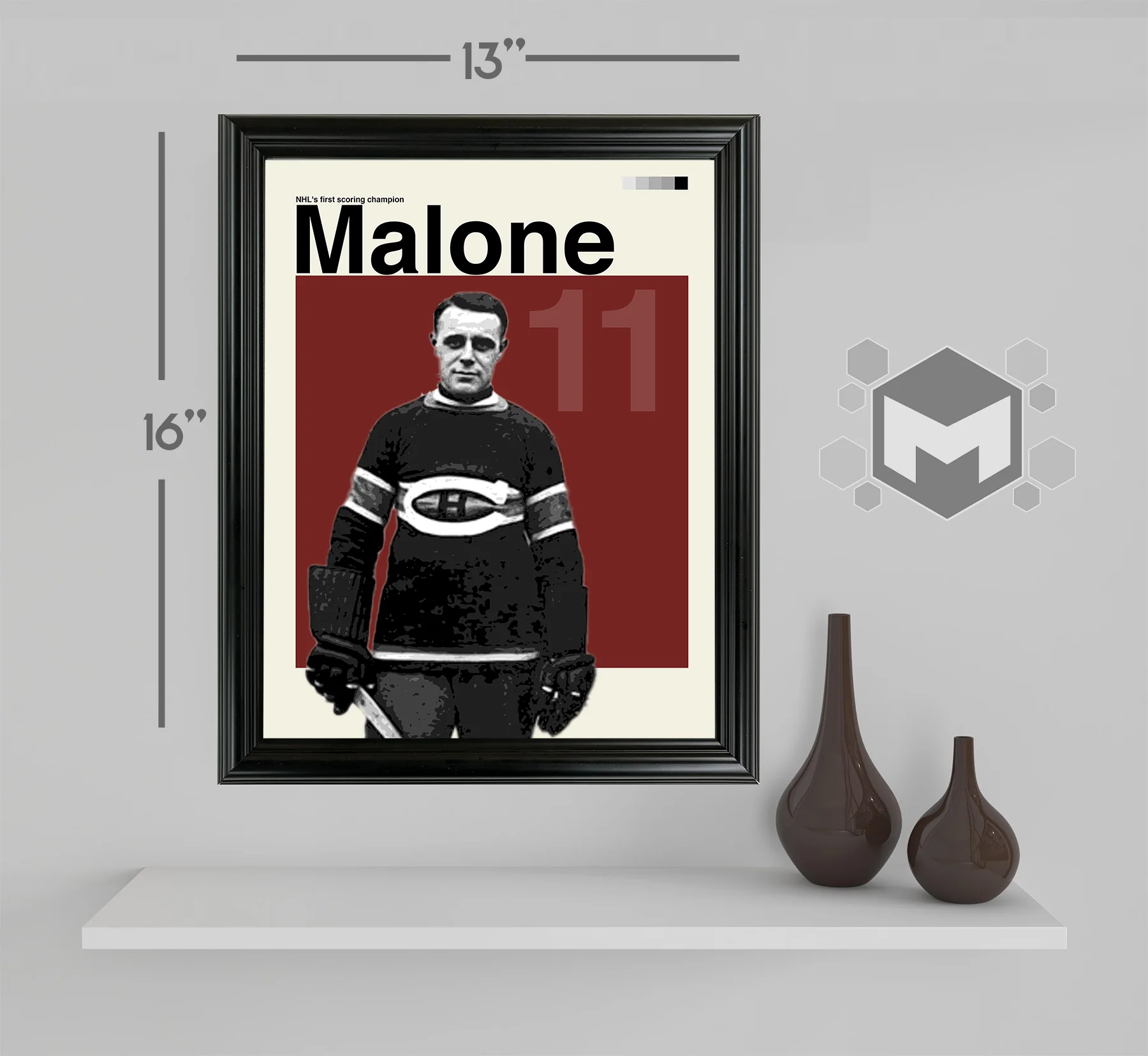 Joe Malone Framed Sports Art Photo by Thomas Maxwell