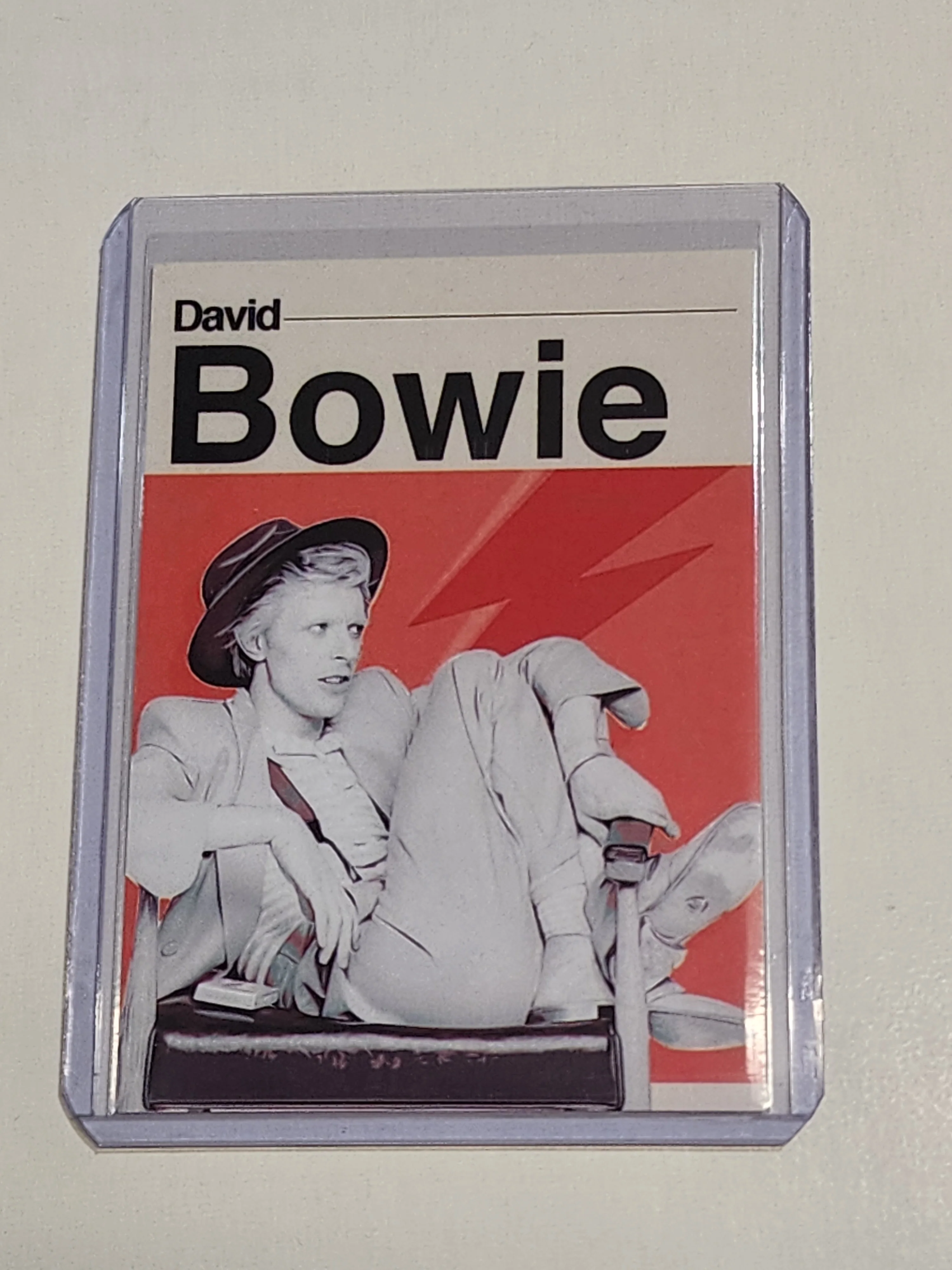 David Bowie Artist Signed Music Art Card 2/10