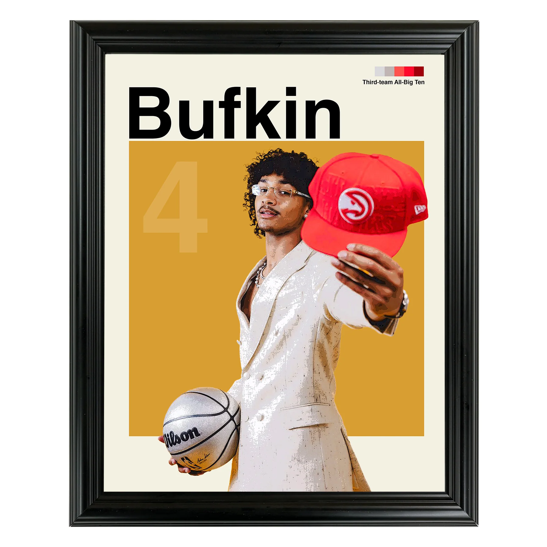 Kobe Bufkin Framed Sports Art Photo by Thomas Maxwell