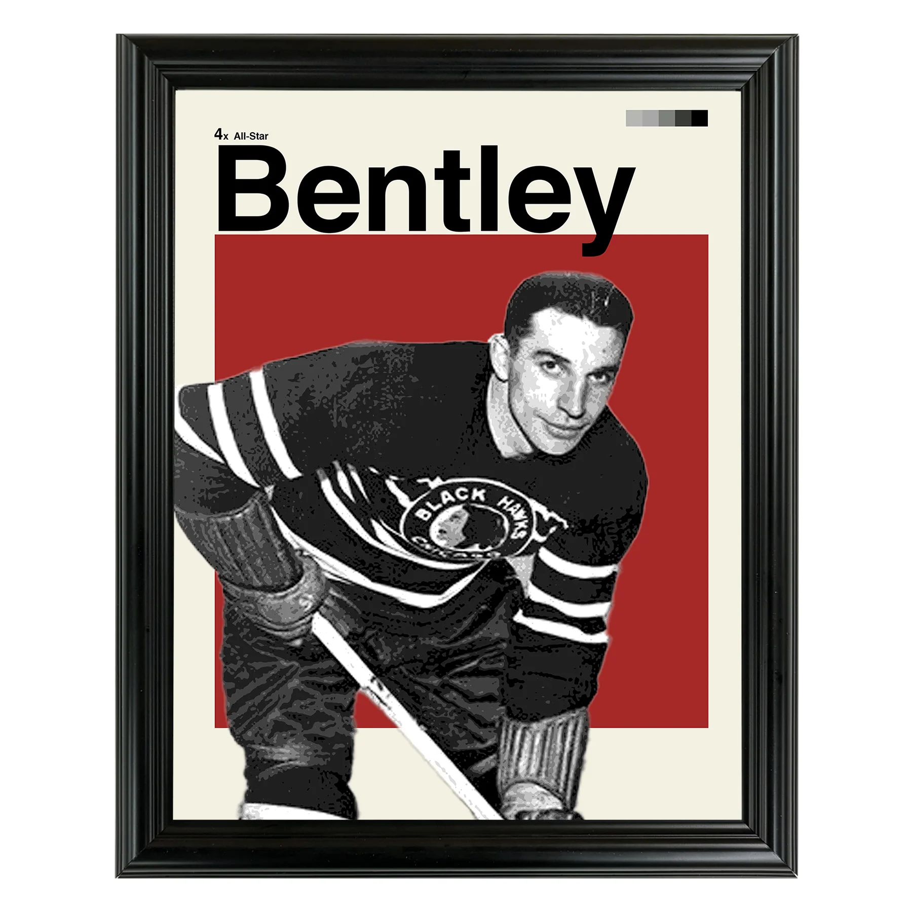 Doug Bentley Framed Sports Art Photo by Thomas Maxwell