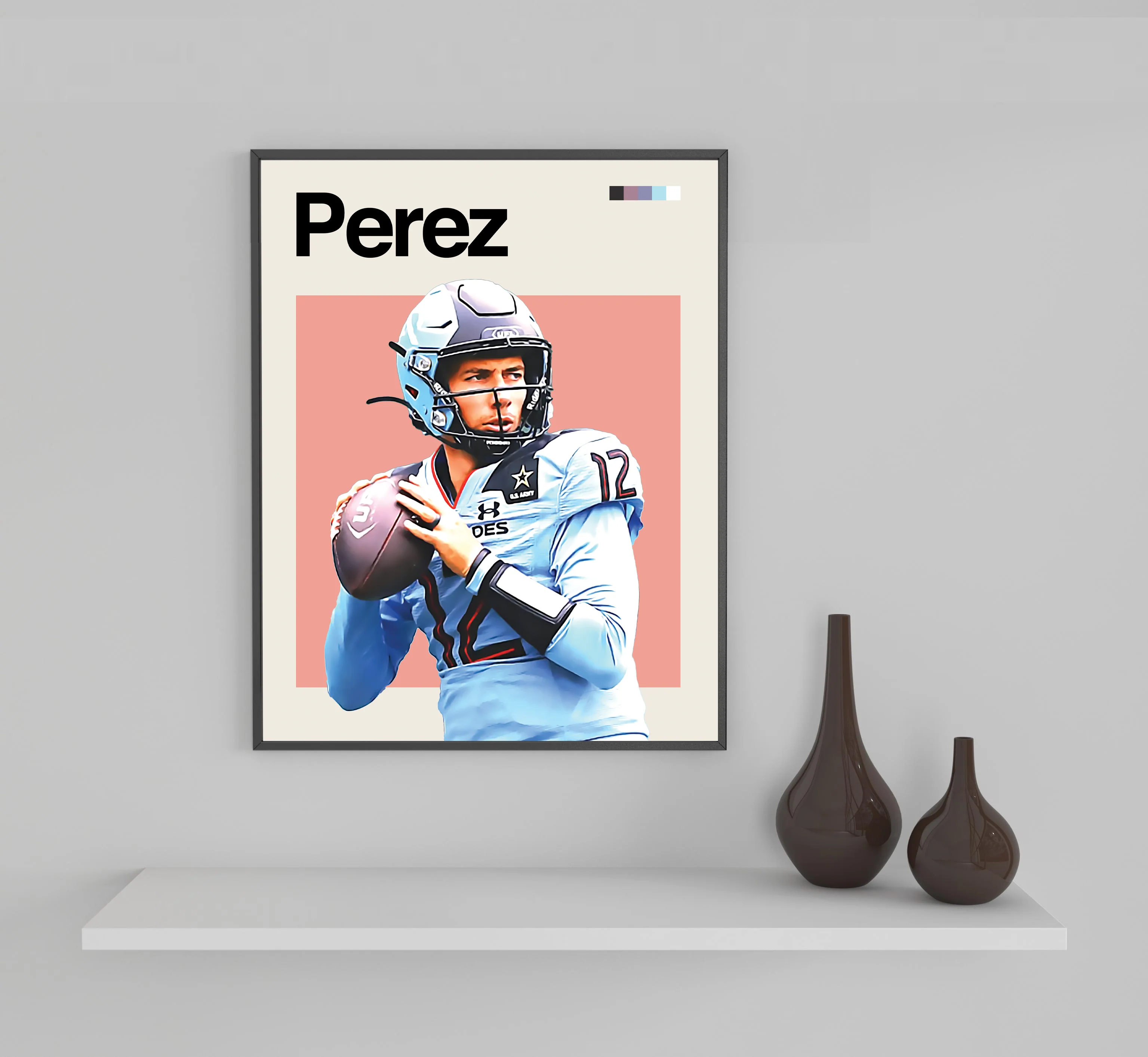 Luis Perez Framed Sports Art Photo by Thomas Maxwell