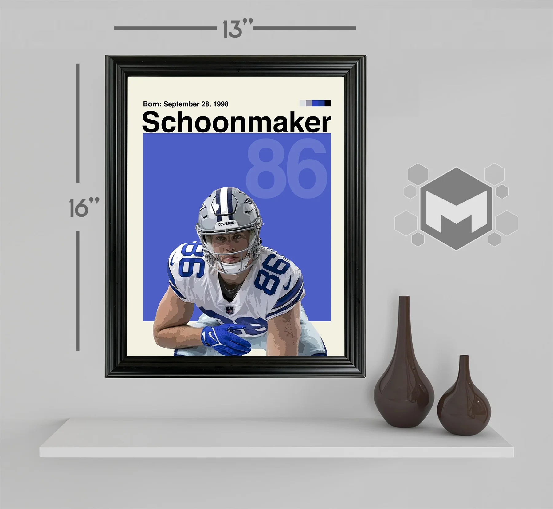 Luke Schoonmaker Framed Sports Art Photo by Thomas Maxwell